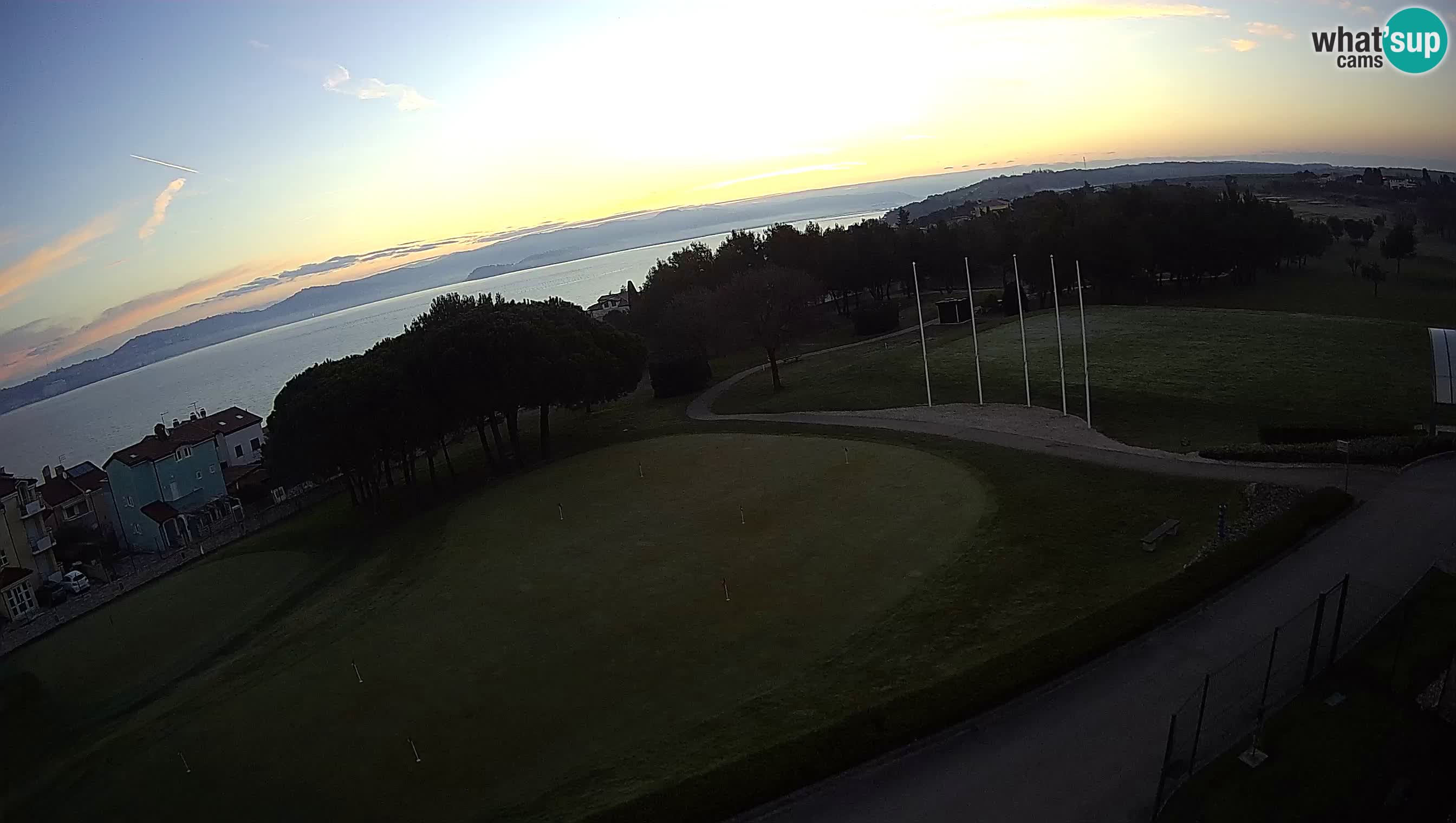 Golf Adriatic Spletna kamera v živo Savudrija – Rezidencija Skiper – Istra – Hrvaška