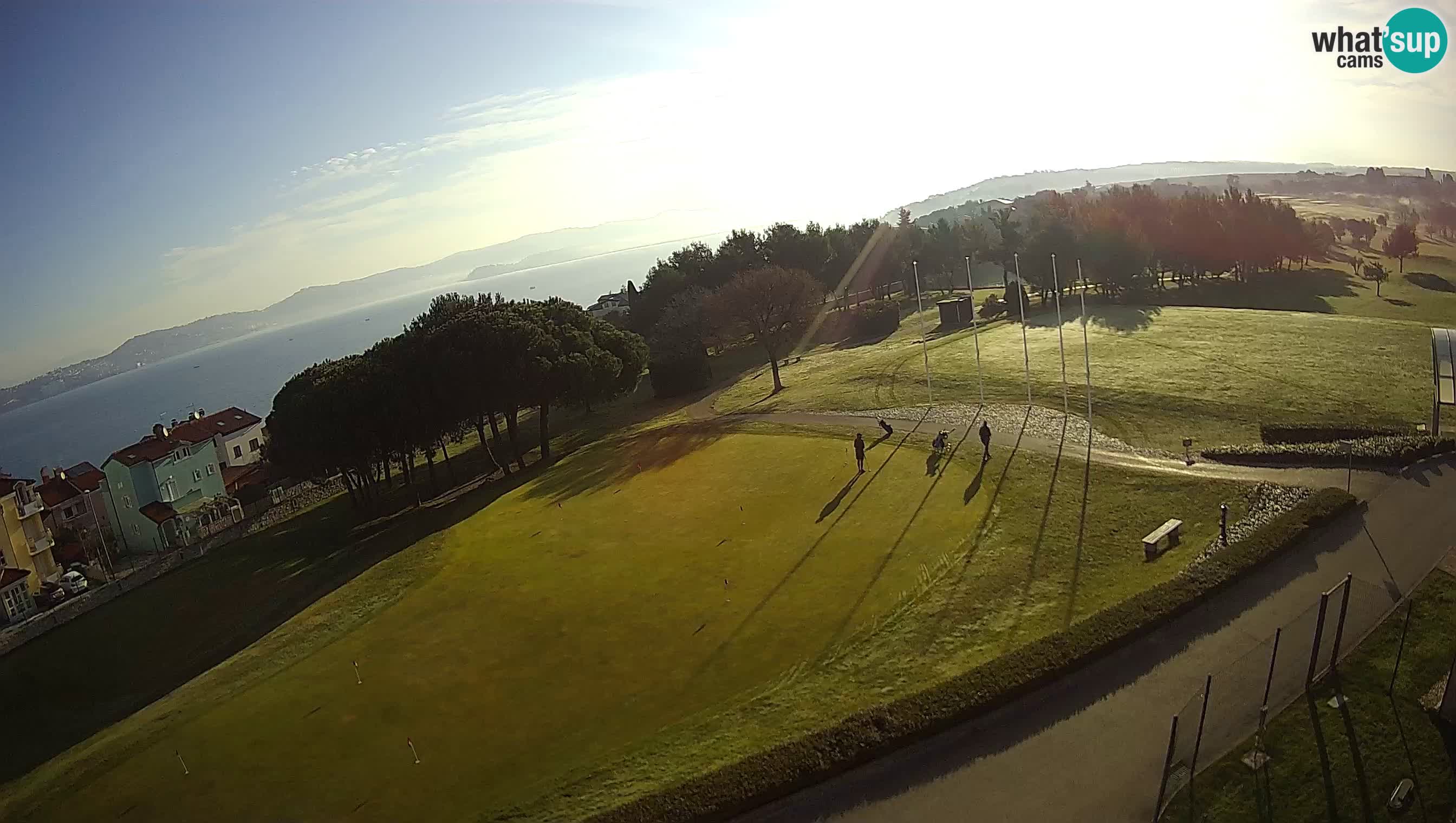 Golf Adriatic Spletna kamera v živo Savudrija – Rezidencija Skiper – Istra – Hrvaška