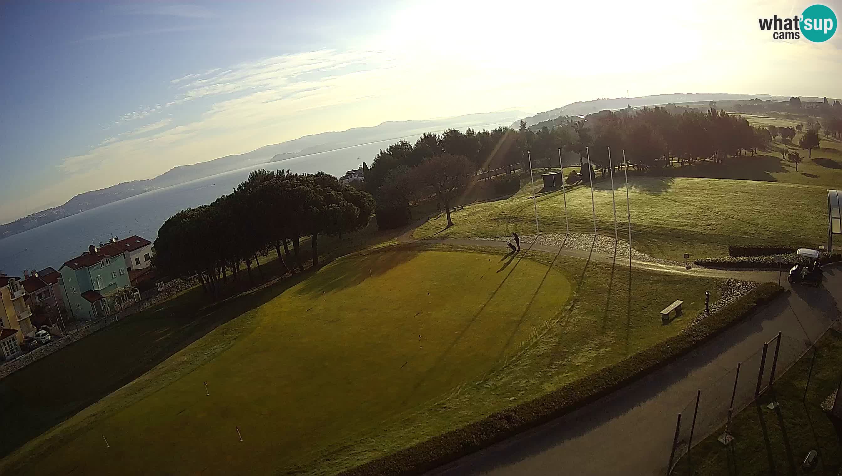 Golf Adriatique Webcam en direct Savudrija – Rezidencija Skiper – Istrie – Croatie