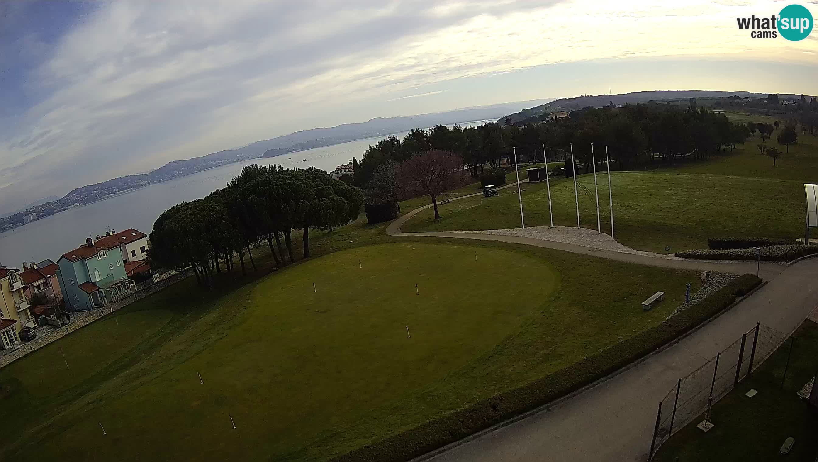 Golf Adriatique Webcam en direct Savudrija – Rezidencija Skiper – Istrie – Croatie