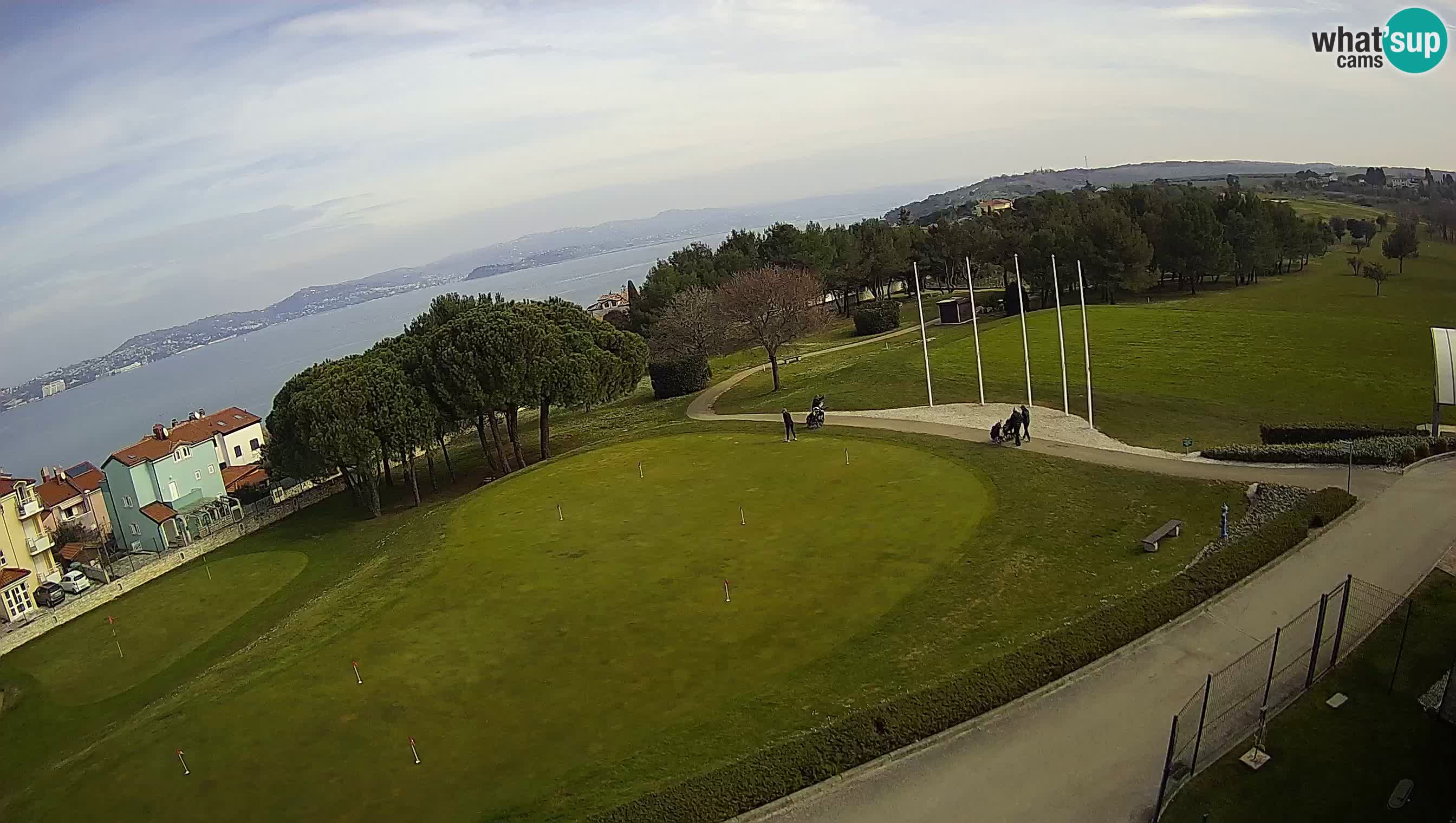Golf Adriatique Webcam en direct Savudrija – Rezidencija Skiper – Istrie – Croatie
