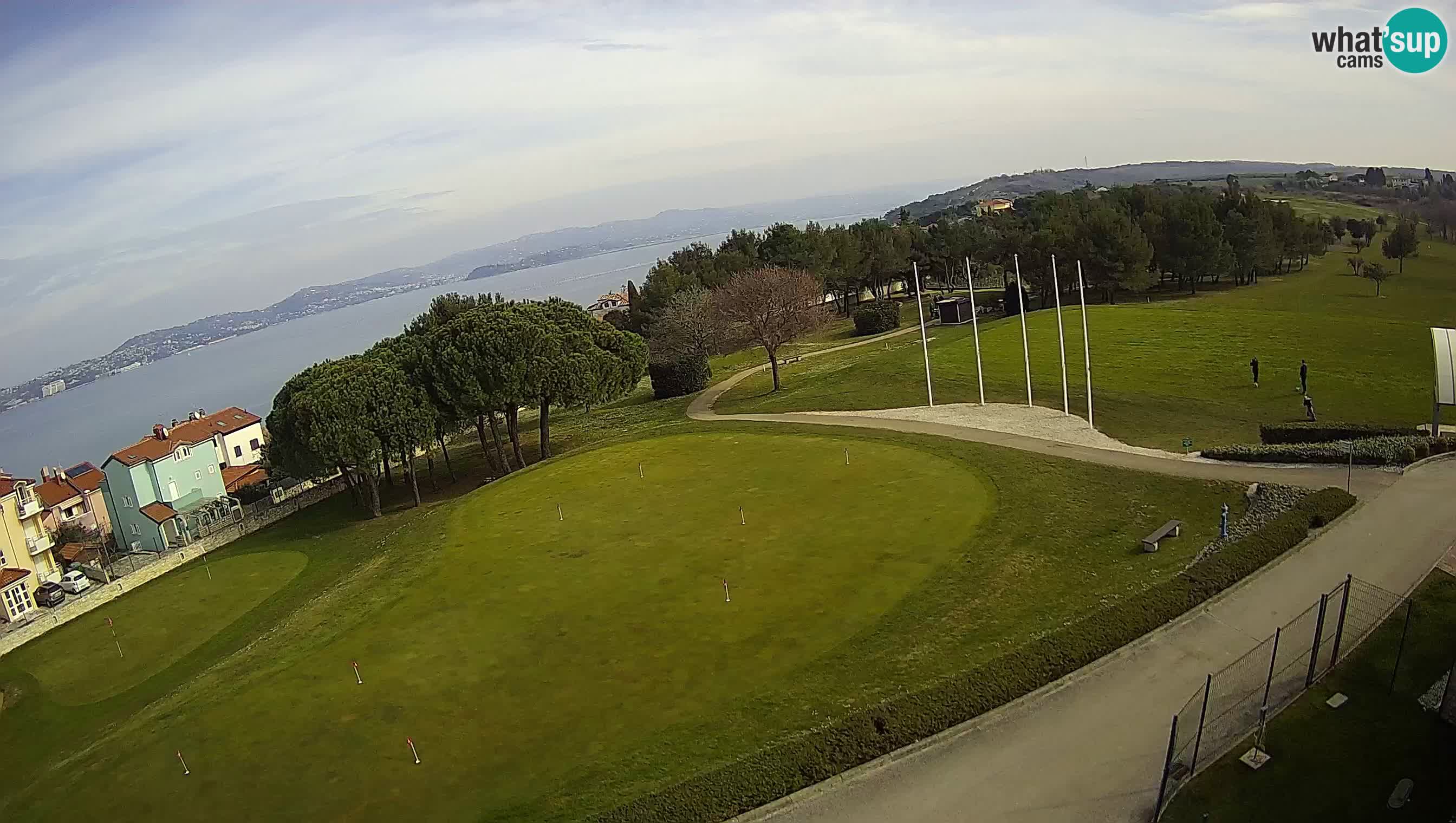 Golf Adriatique Webcam en direct Savudrija – Rezidencija Skiper – Istrie – Croatie