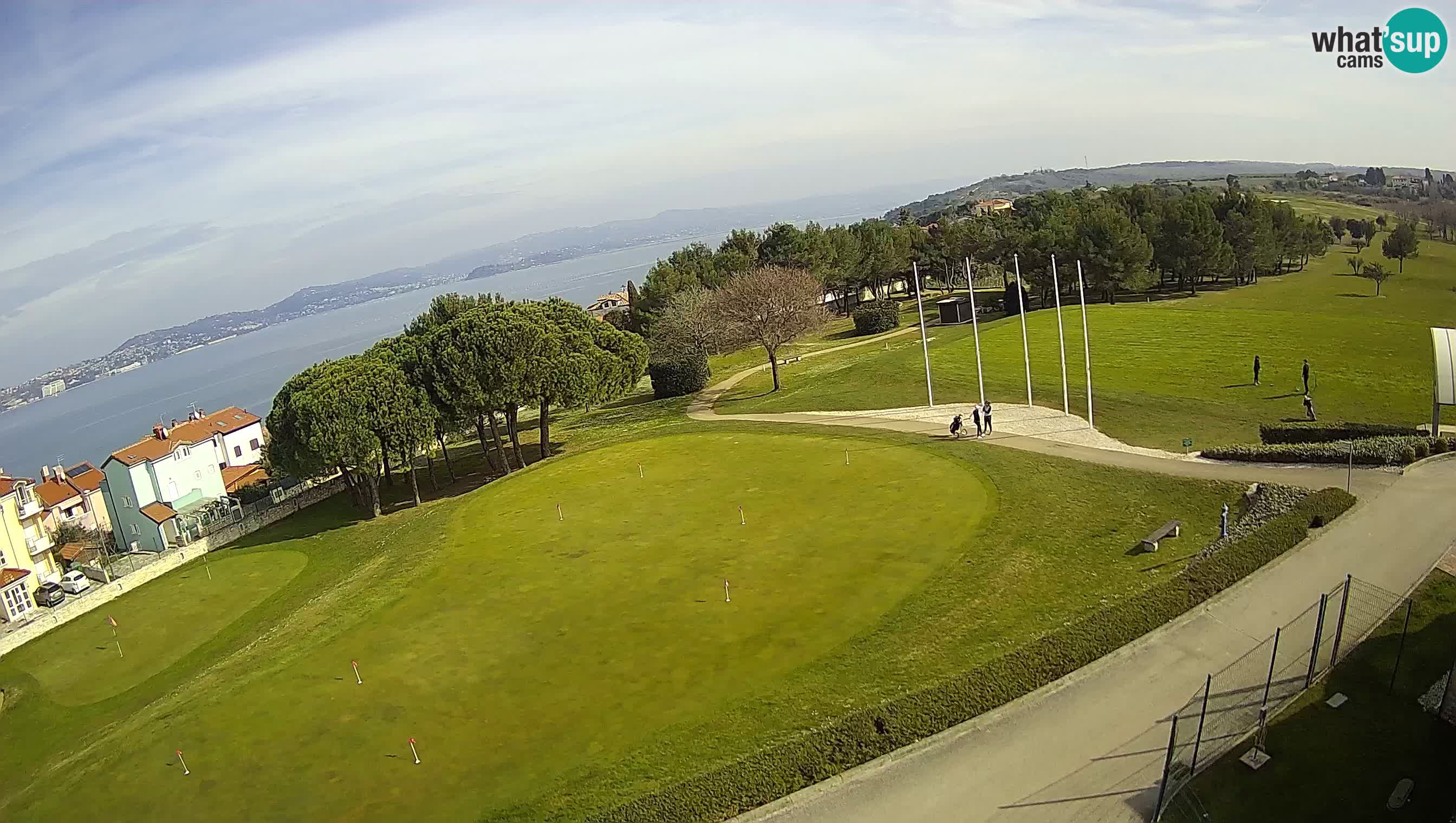 Golf Adriatique Webcam en direct Savudrija – Rezidencija Skiper – Istrie – Croatie