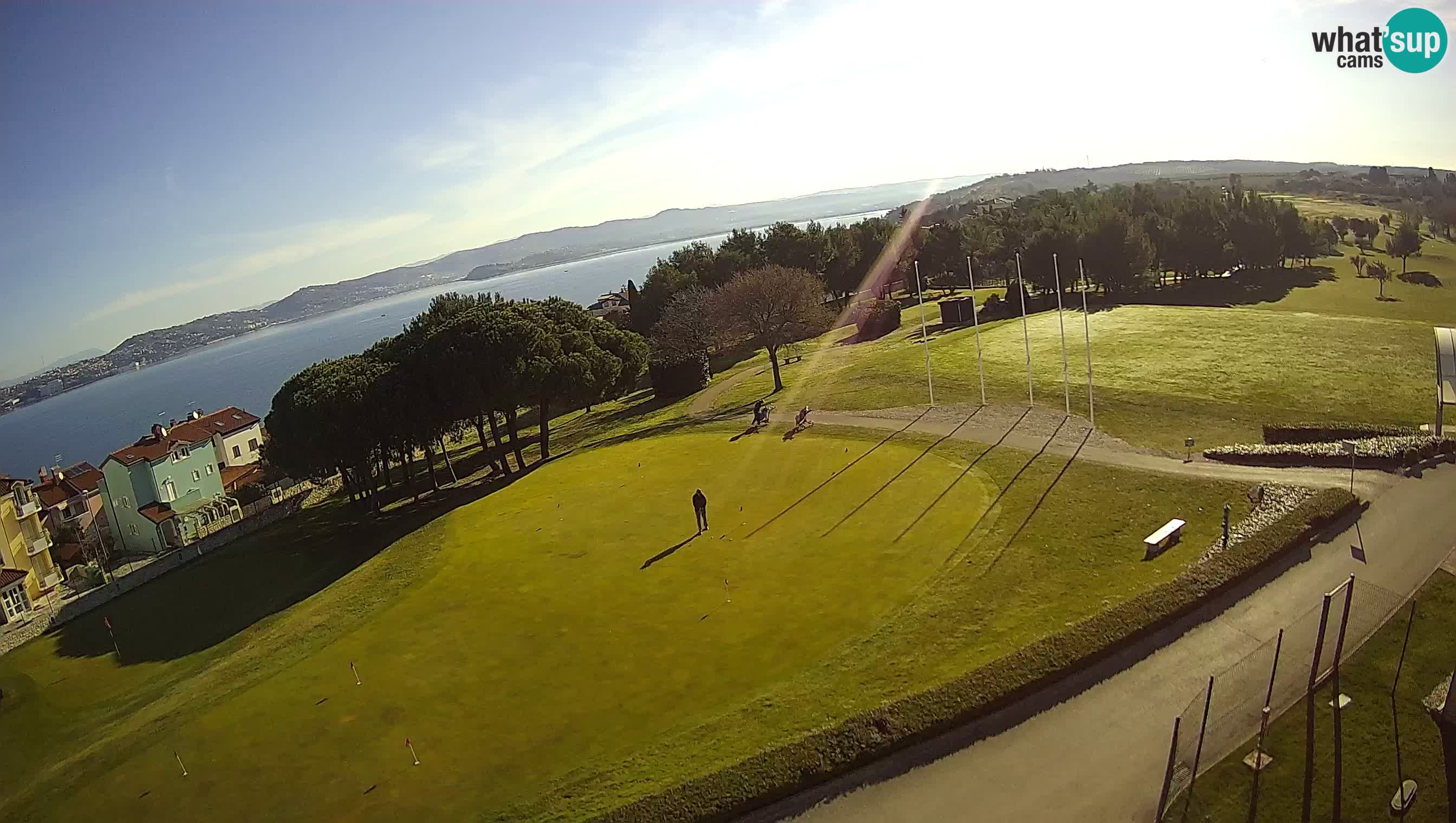 Golf Adriatique Webcam en direct Savudrija – Rezidencija Skiper – Istrie – Croatie