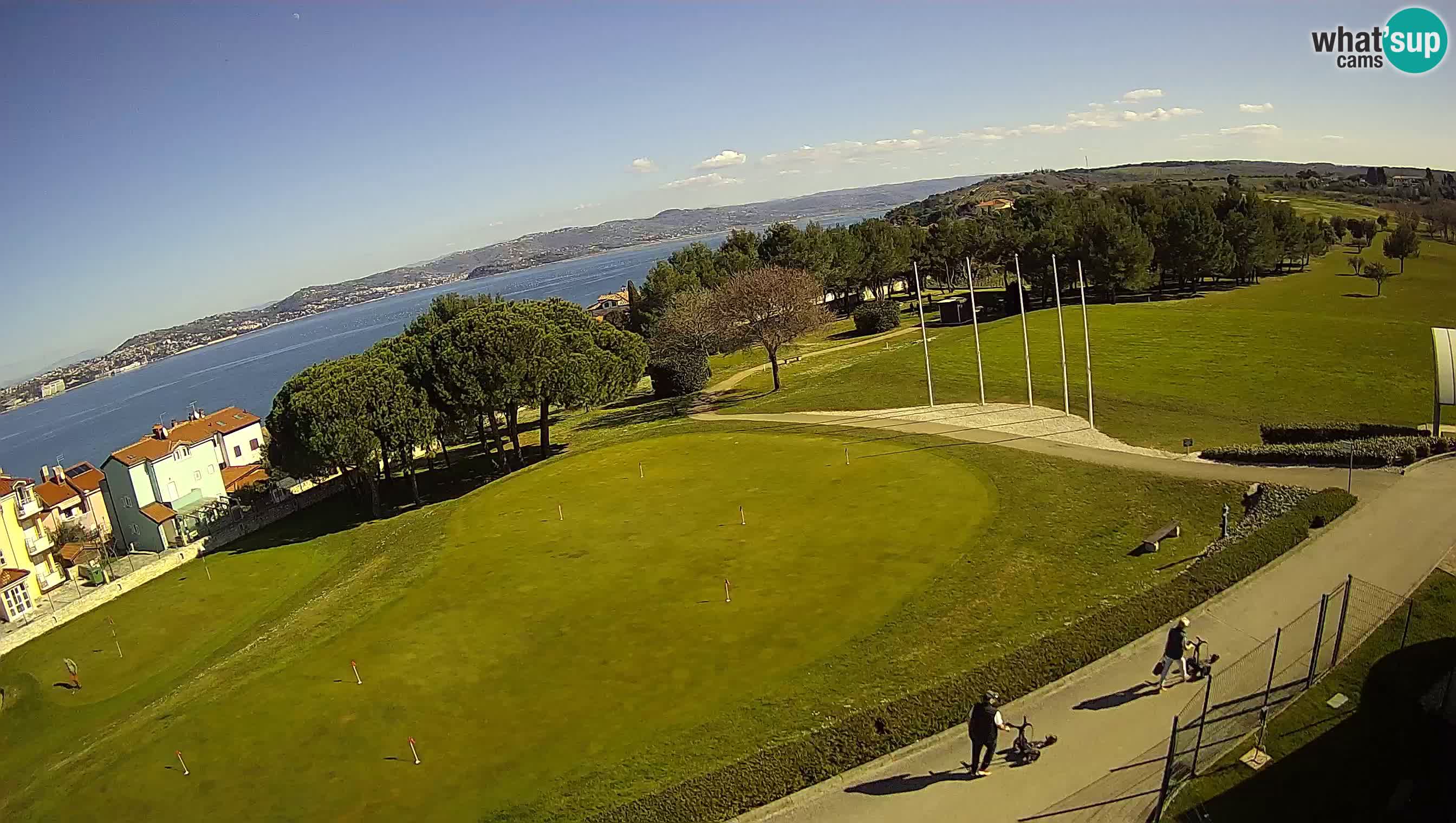 Golf Adriatic Live webcam Savudrija – Rezidencija Skiper – Istria – Croazia