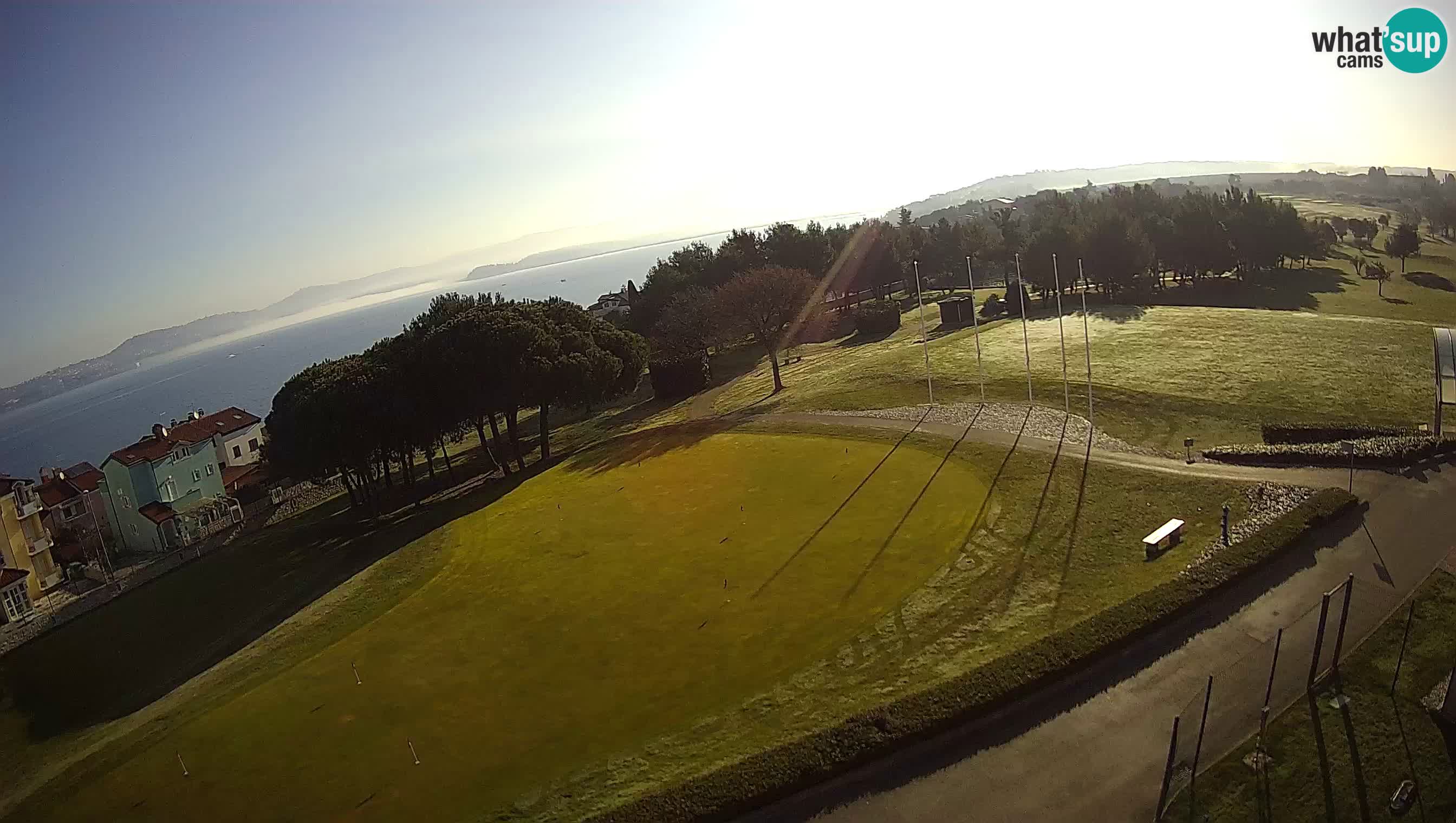 Golf Adriatique Webcam en direct Savudrija – Rezidencija Skiper – Istrie – Croatie
