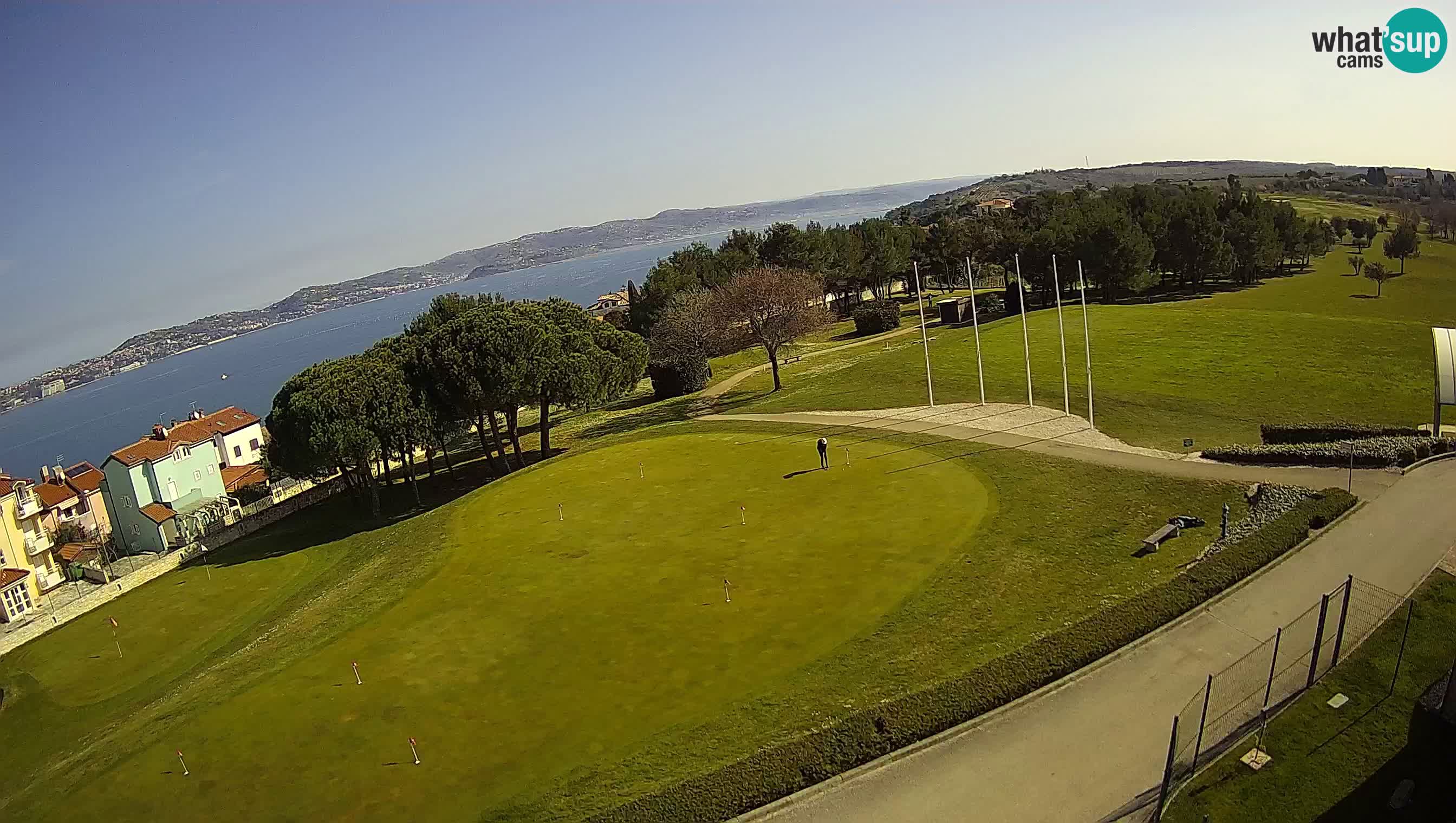 Golf Adriatic Spletna kamera v živo Savudrija – Rezidencija Skiper – Istra – Hrvaška