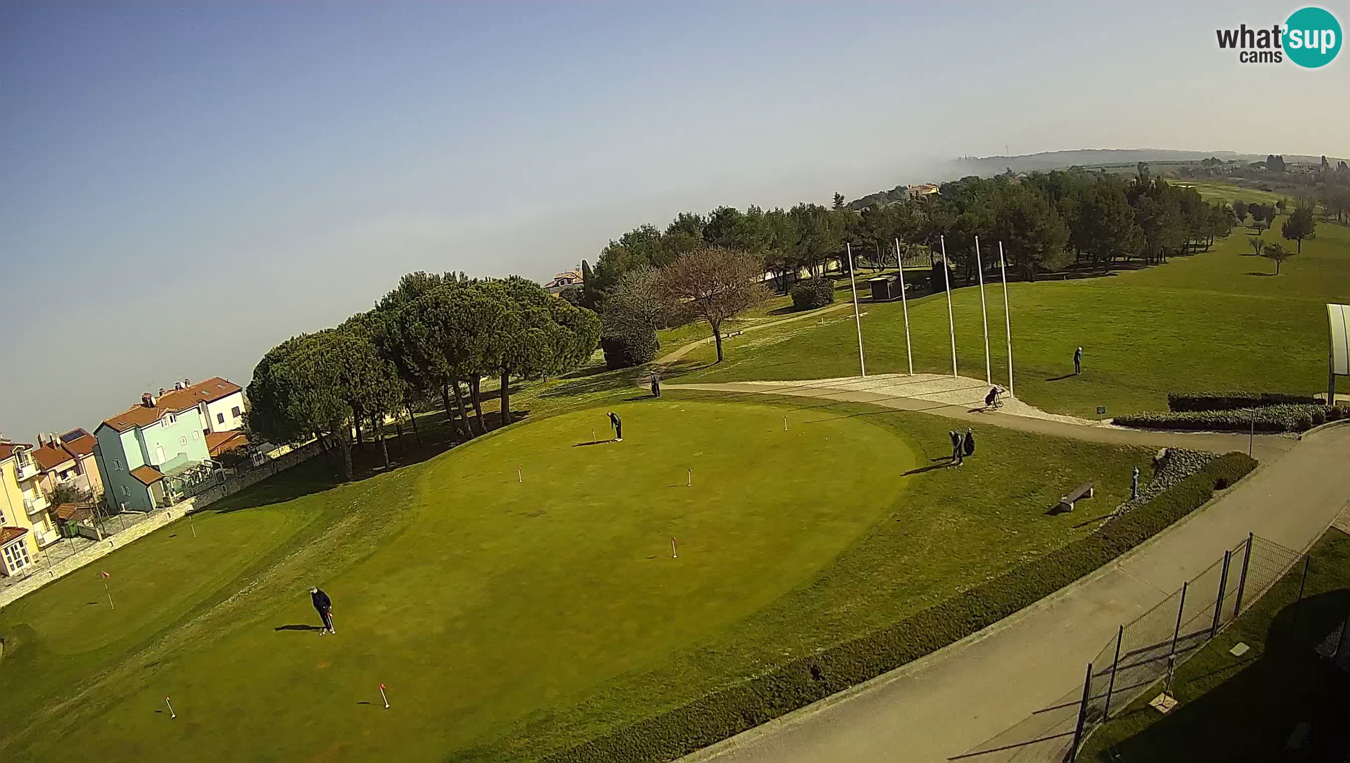Golf Adriatique Webcam en direct Savudrija – Rezidencija Skiper – Istrie – Croatie