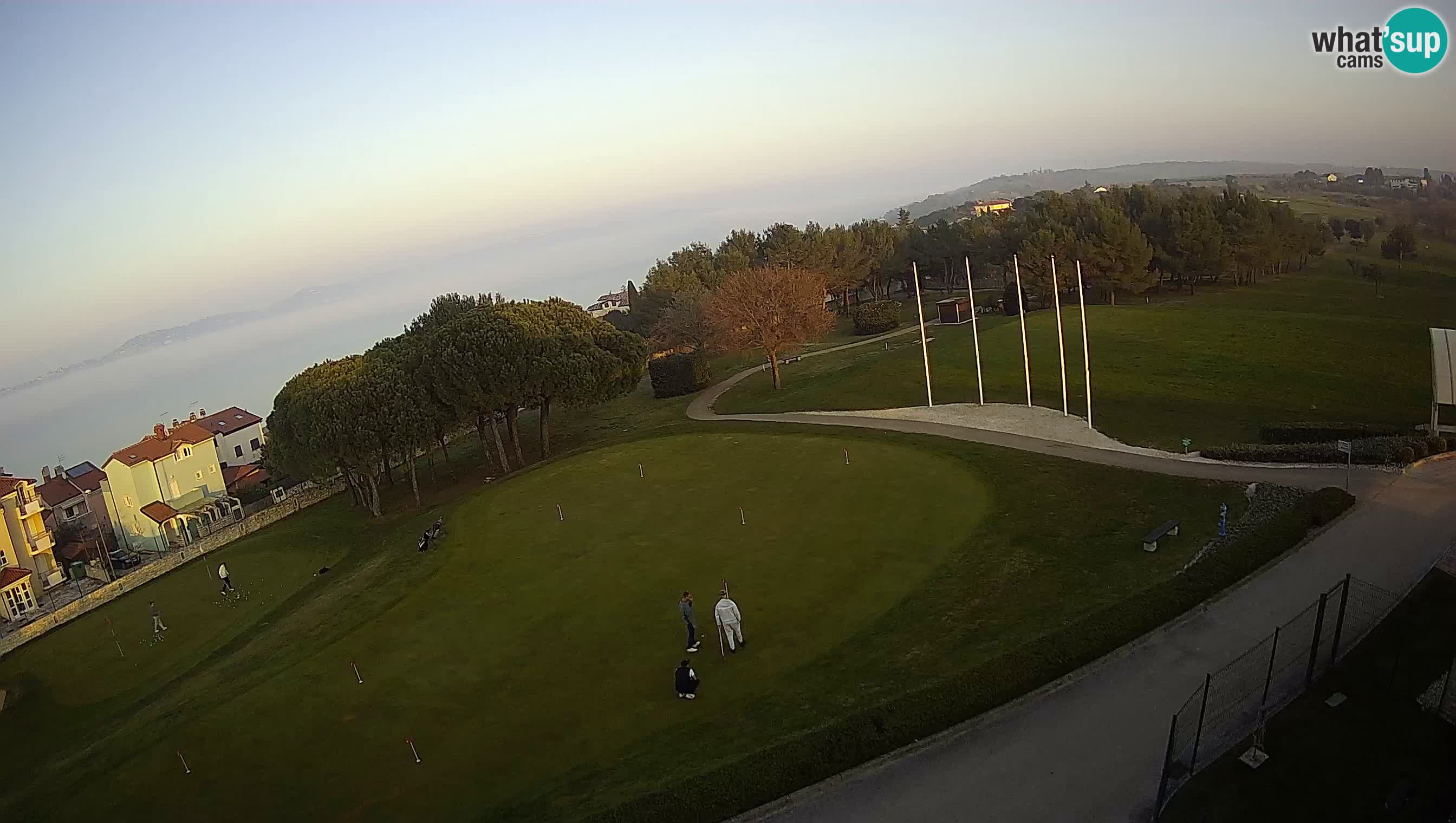 Golf Adriatic Spletna kamera v živo Savudrija – Rezidencija Skiper – Istra – Hrvaška