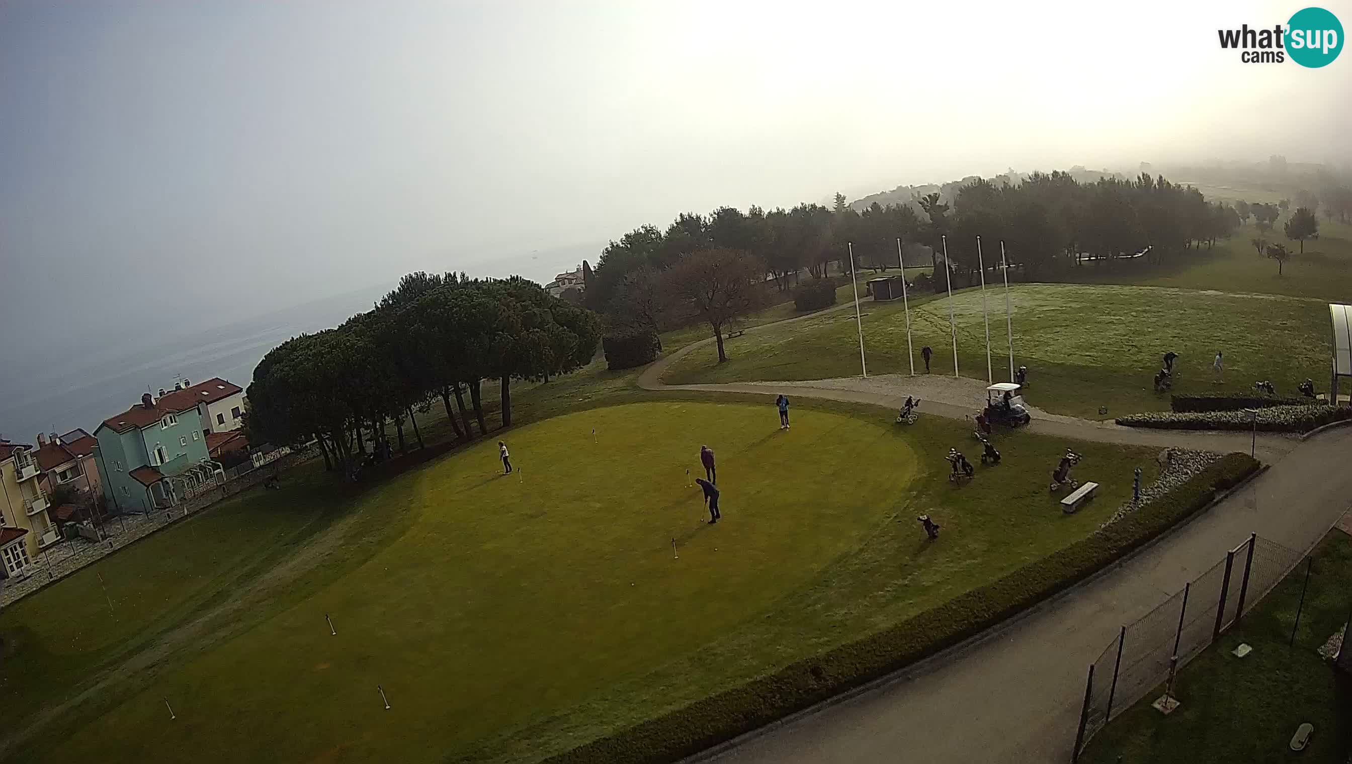 Golf Adriatique Webcam en direct Savudrija – Rezidencija Skiper – Istrie – Croatie