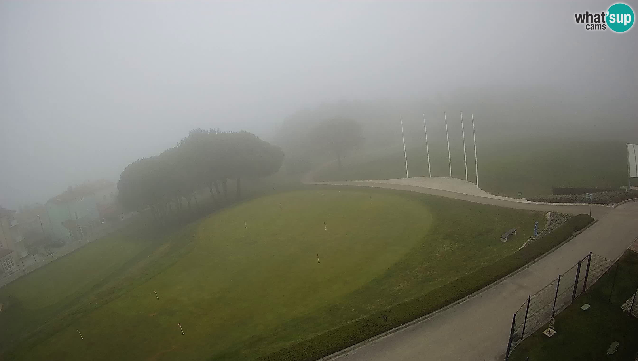 Golf Adriatique Webcam en direct Savudrija – Rezidencija Skiper – Istrie – Croatie