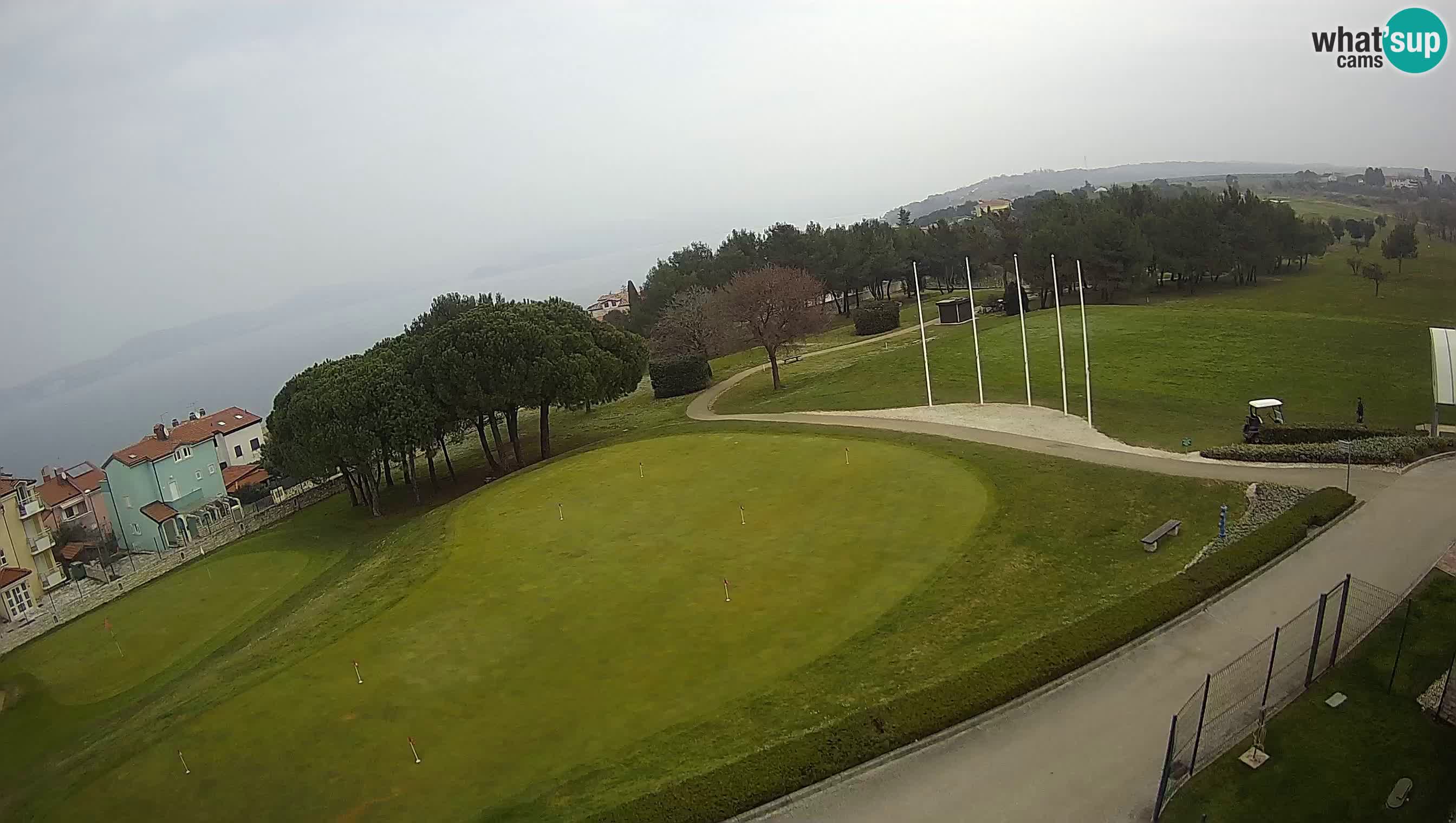 Golf Adriatique Webcam en direct Savudrija – Rezidencija Skiper – Istrie – Croatie