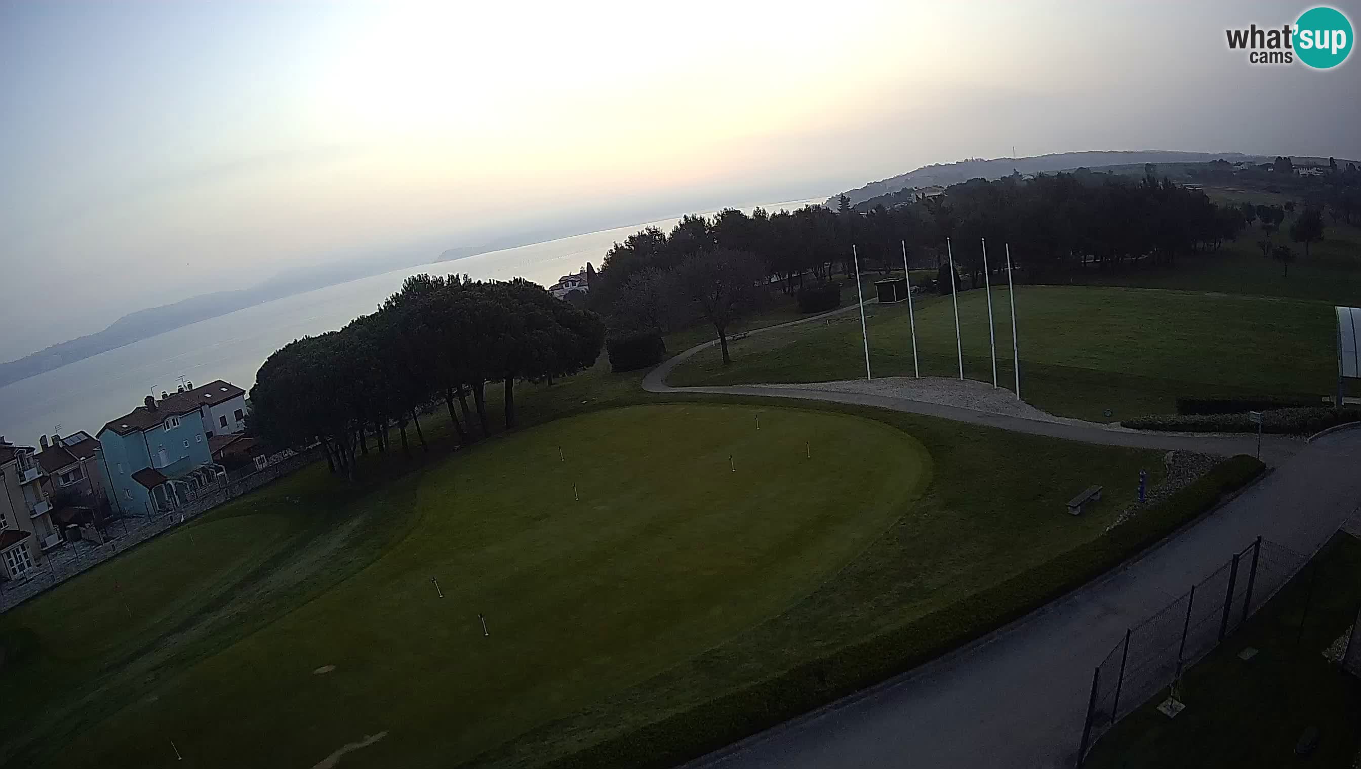 Golf Adriatic Spletna kamera v živo Savudrija – Rezidencija Skiper – Istra – Hrvaška