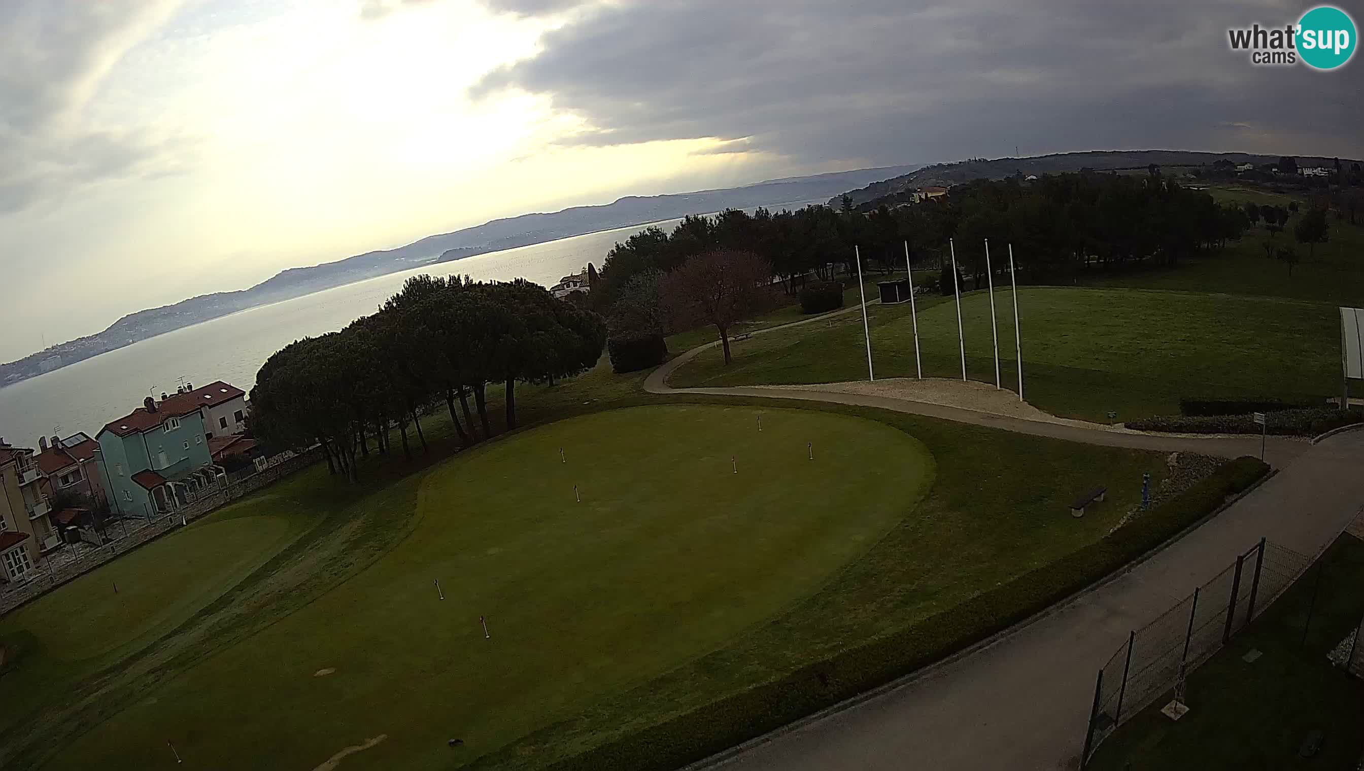 Golf Adriatique Webcam en direct Savudrija – Rezidencija Skiper – Istrie – Croatie