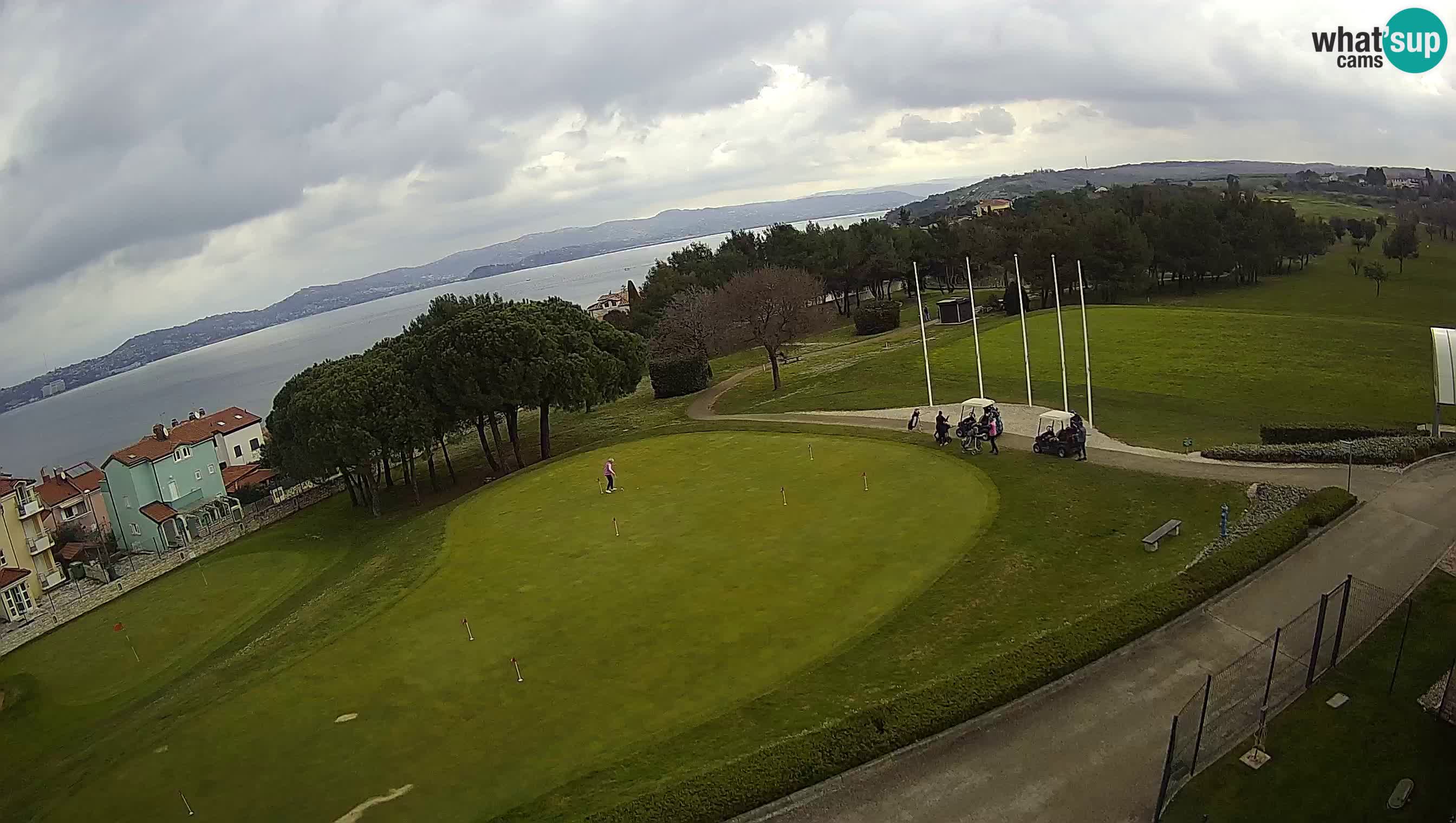 Golf Adriatic Live webcam Savudrija – Rezidencija Skiper – Istria – Croatia