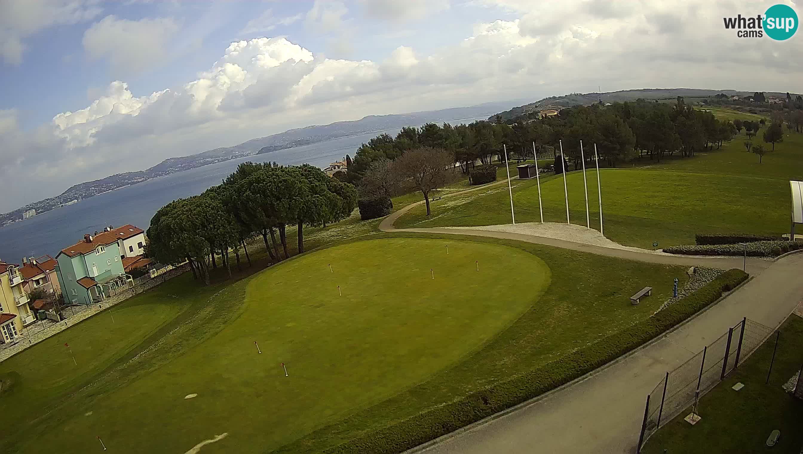 Golf Adriatic Spletna kamera v živo Savudrija – Rezidencija Skiper – Istra – Hrvaška