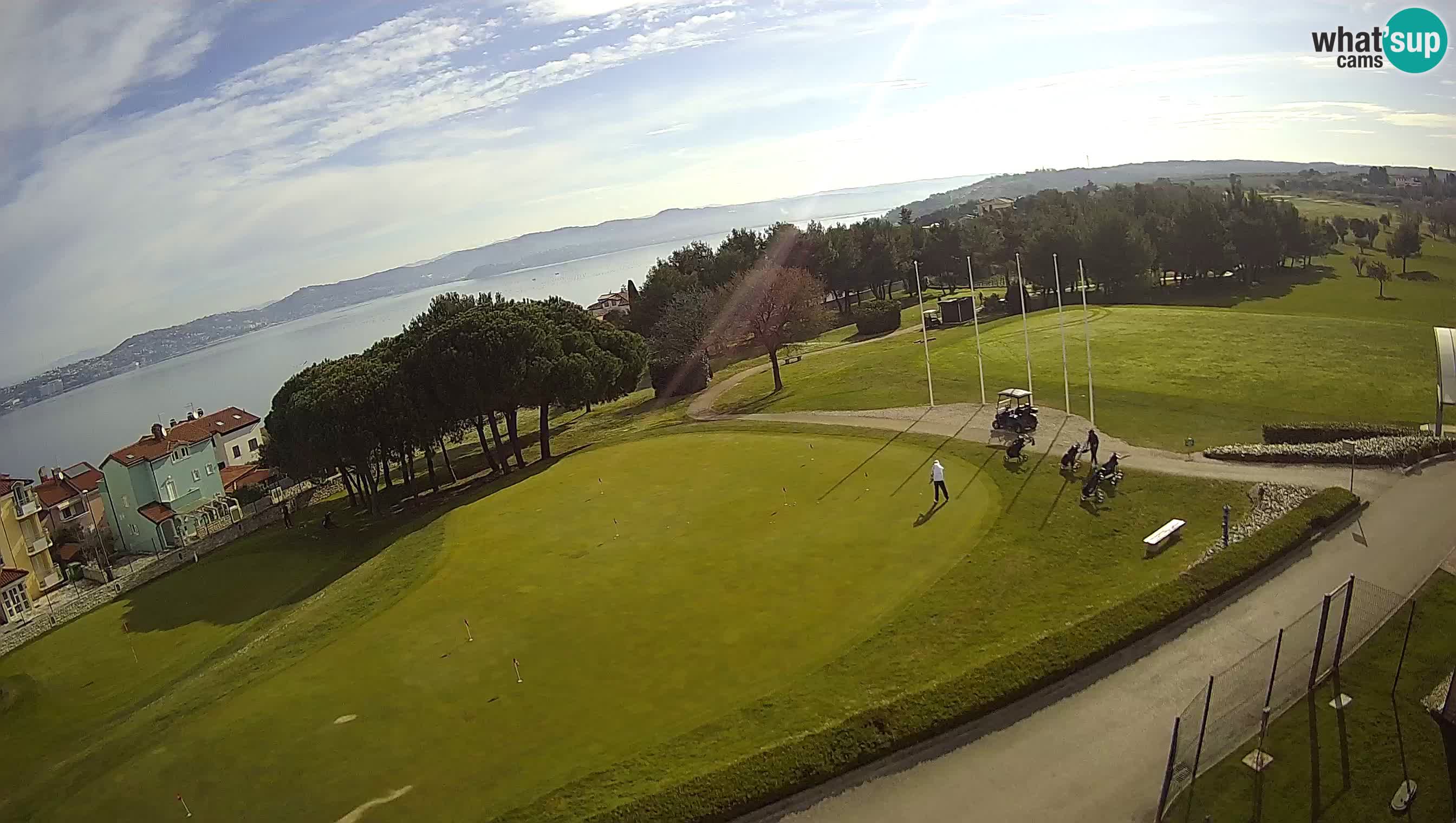 Golf Adriatic Cámara web en vivo Savudrija – Rezidencija Skiper – Istria – Croacia