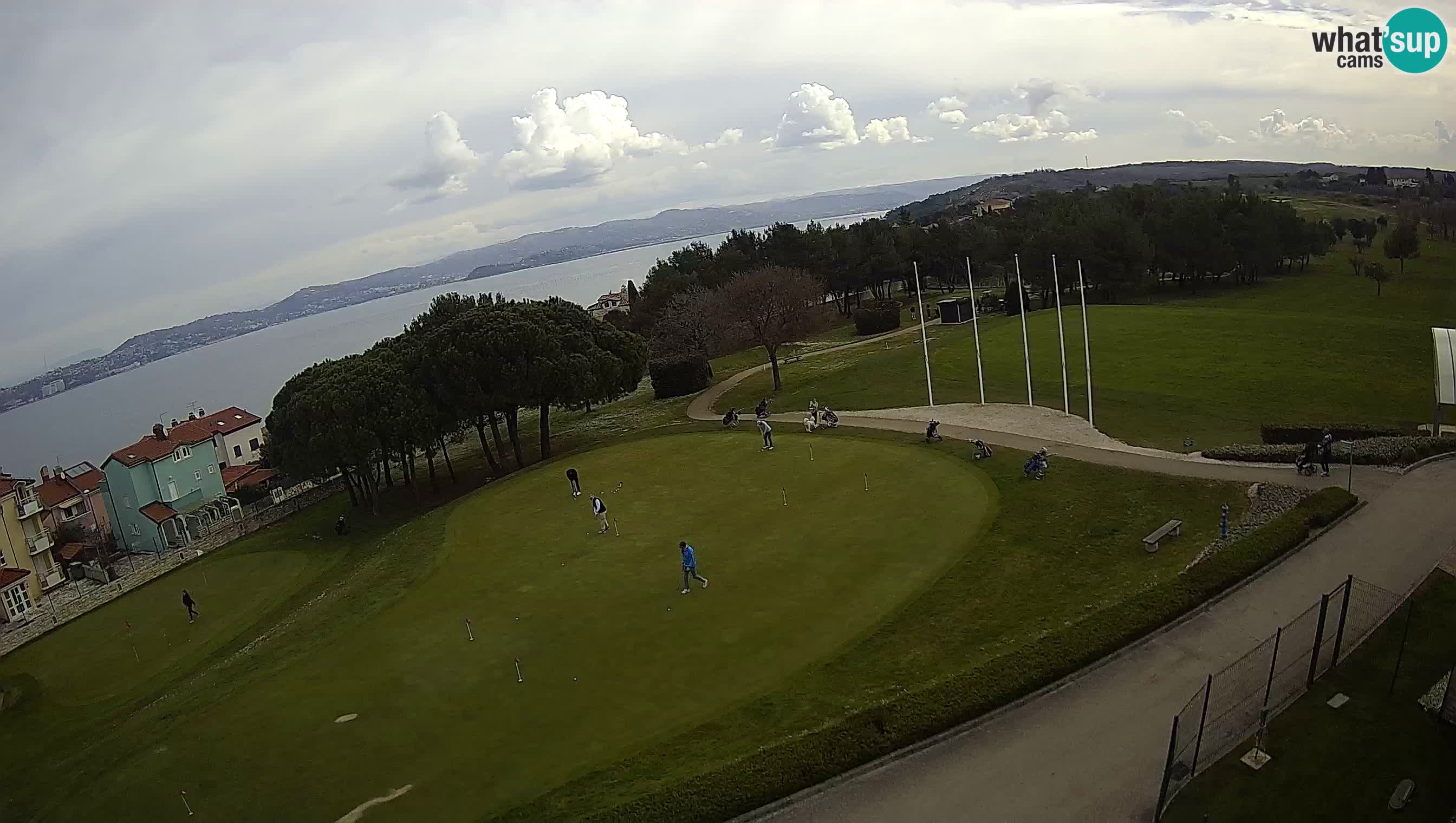 Golf Adriatique Webcam en direct Savudrija – Rezidencija Skiper – Istrie – Croatie