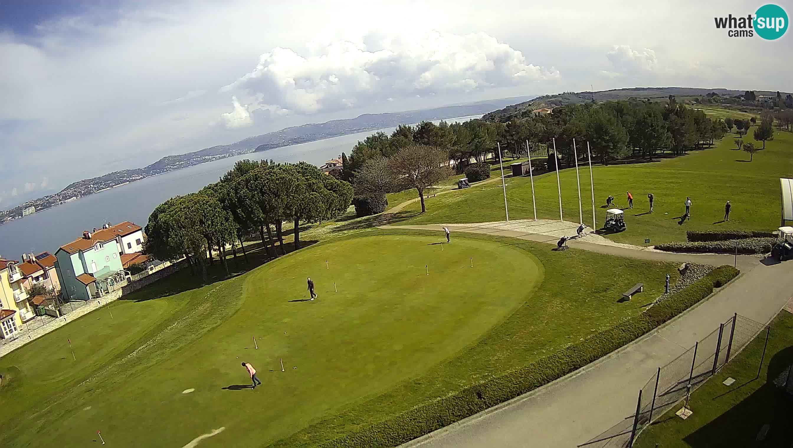 Golf Adriatique Webcam en direct Savudrija – Rezidencija Skiper – Istrie – Croatie