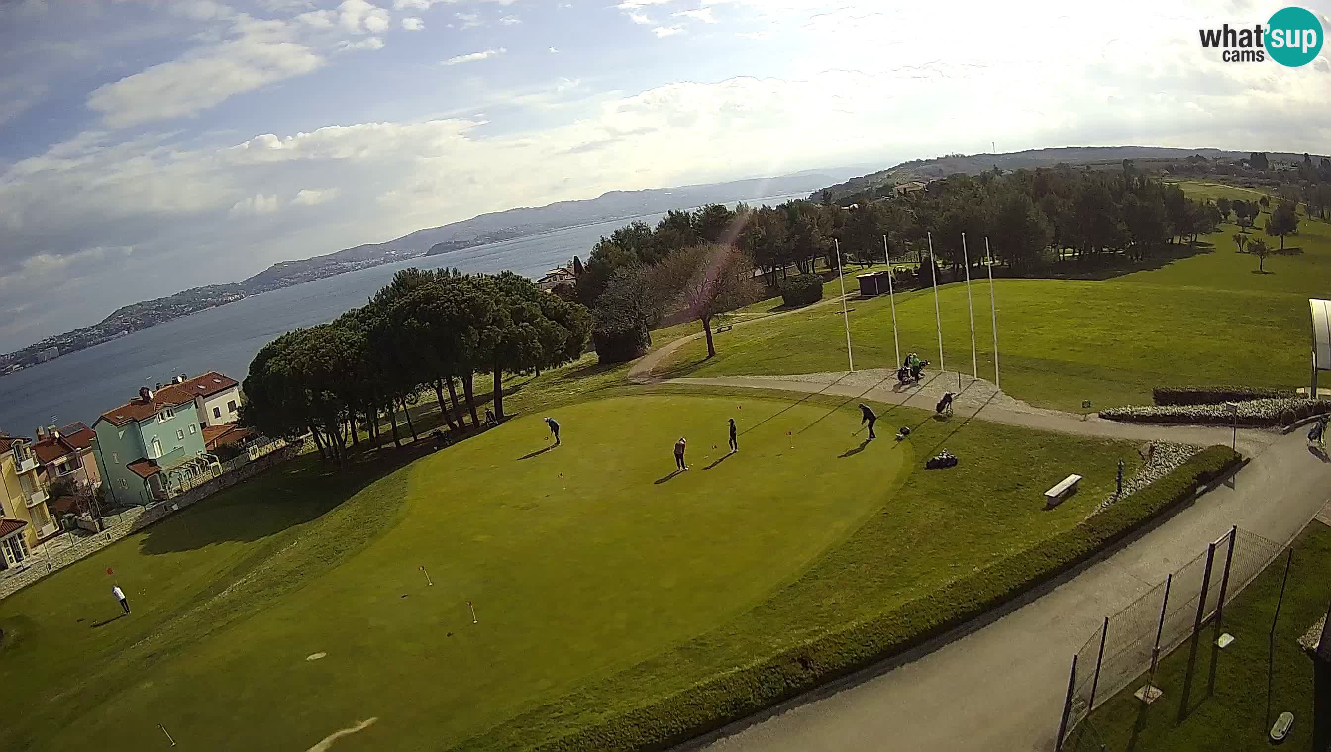 Golf Adriatique Webcam en direct Savudrija – Rezidencija Skiper – Istrie – Croatie