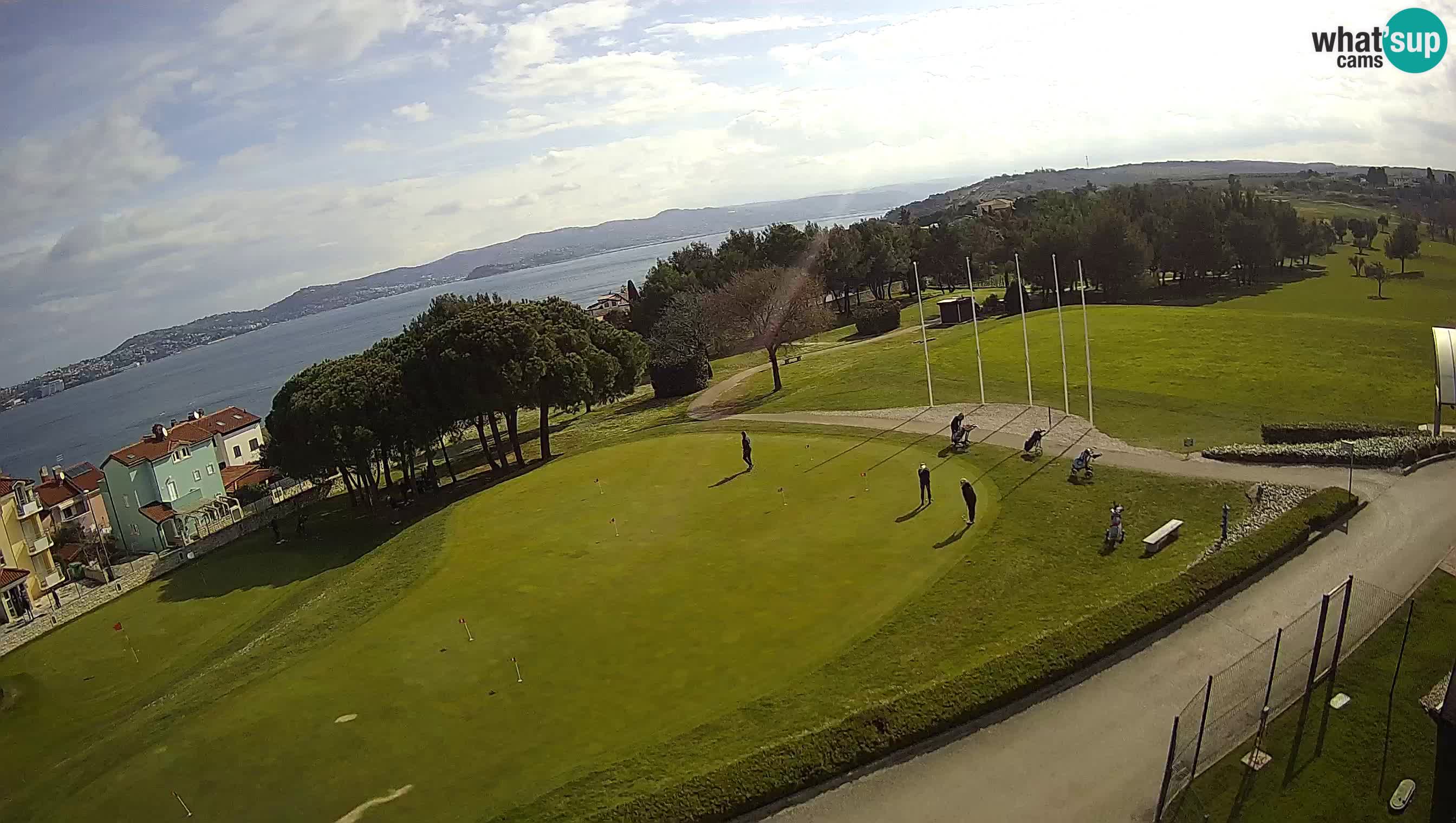 Golf Adriatique Webcam en direct Savudrija – Rezidencija Skiper – Istrie – Croatie