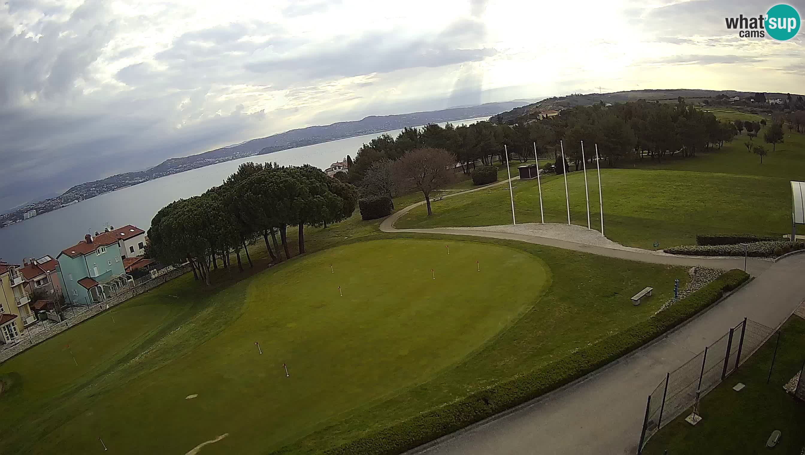 Golf Adriatique Webcam en direct Savudrija – Rezidencija Skiper – Istrie – Croatie