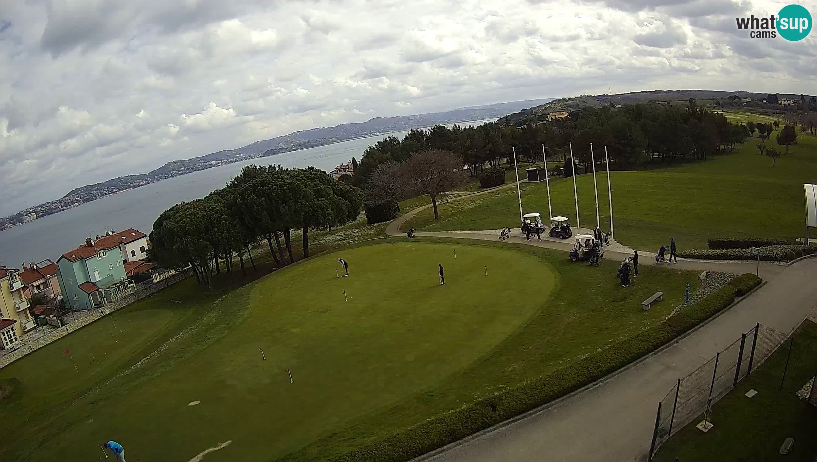 Golf Adriatique Webcam en direct Savudrija – Rezidencija Skiper – Istrie – Croatie