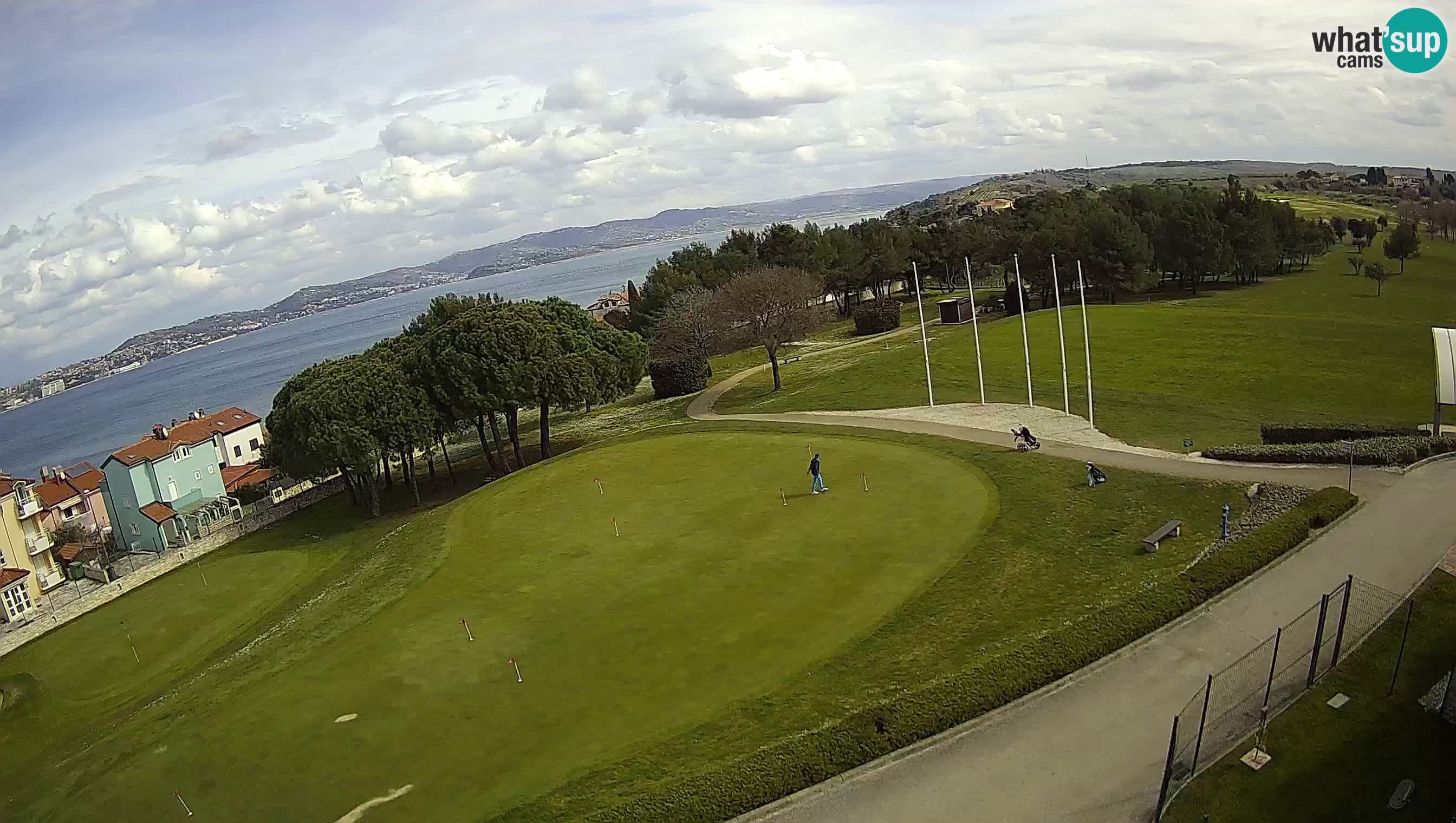 Golf Adriatic Spletna kamera v živo Savudrija – Rezidencija Skiper – Istra – Hrvaška