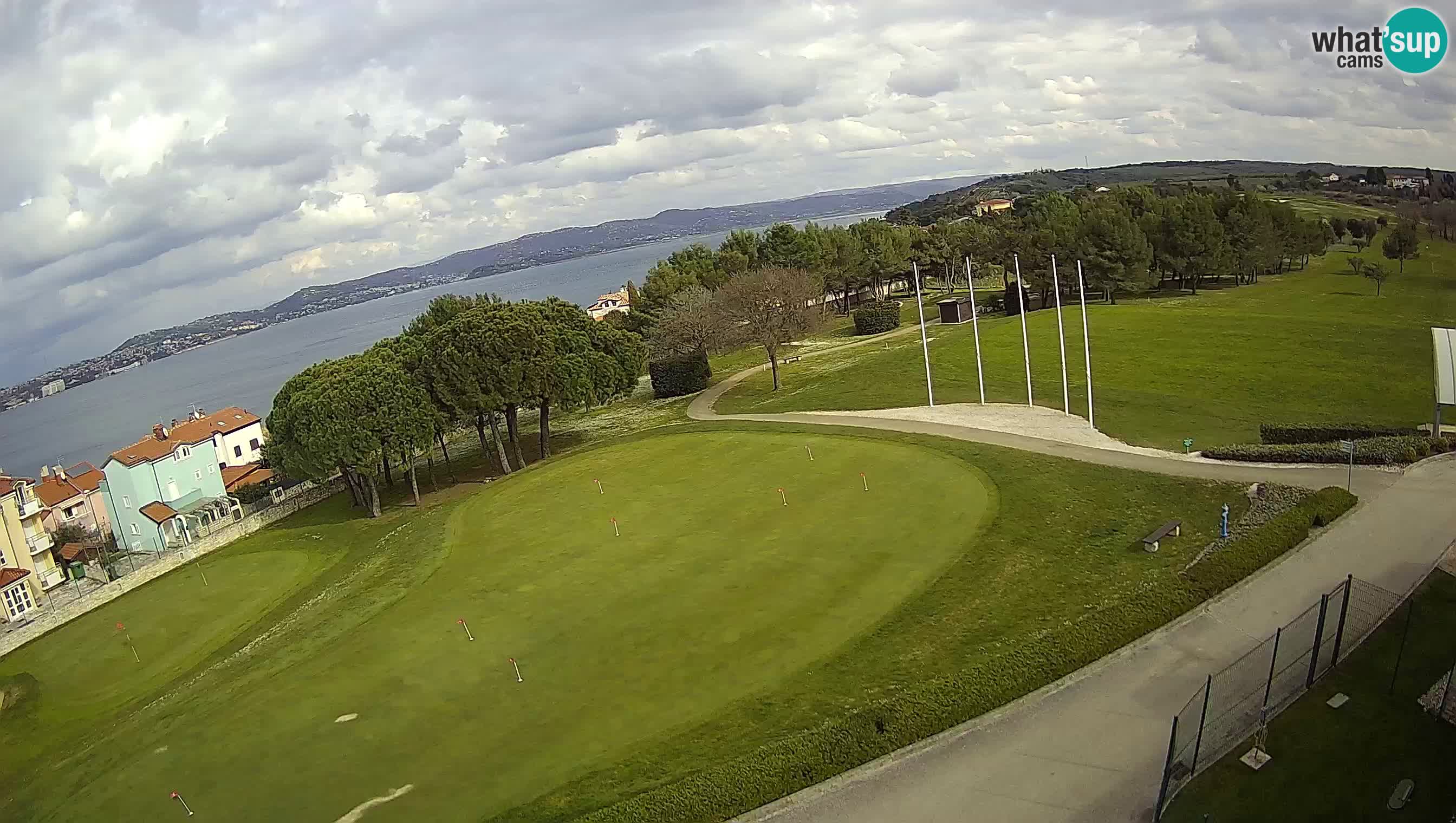 Golf Adriatic Live webcam Savudrija – Rezidencija Skiper – Istria – Croazia