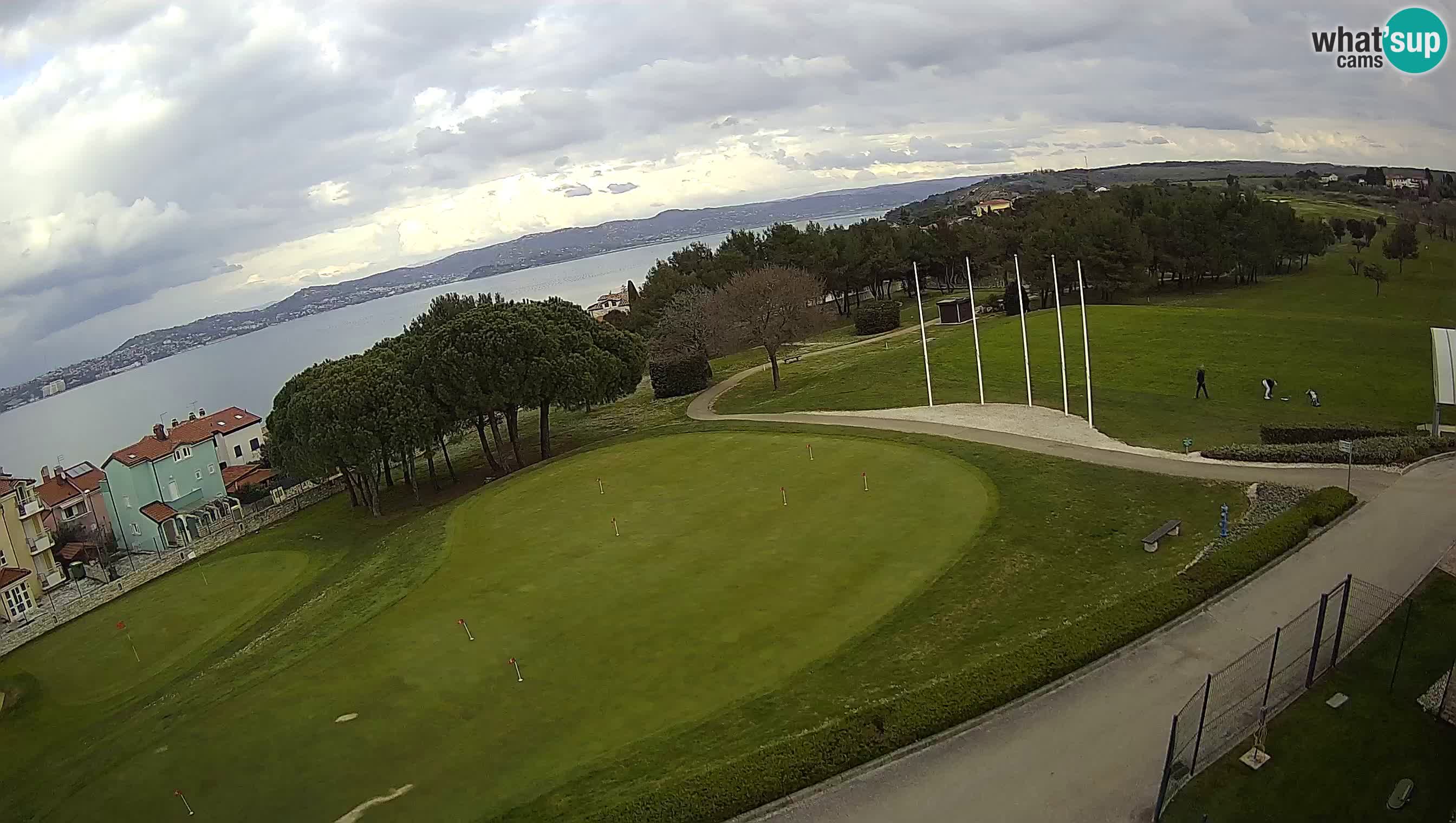 Golf Adriatique Webcam en direct Savudrija – Rezidencija Skiper – Istrie – Croatie