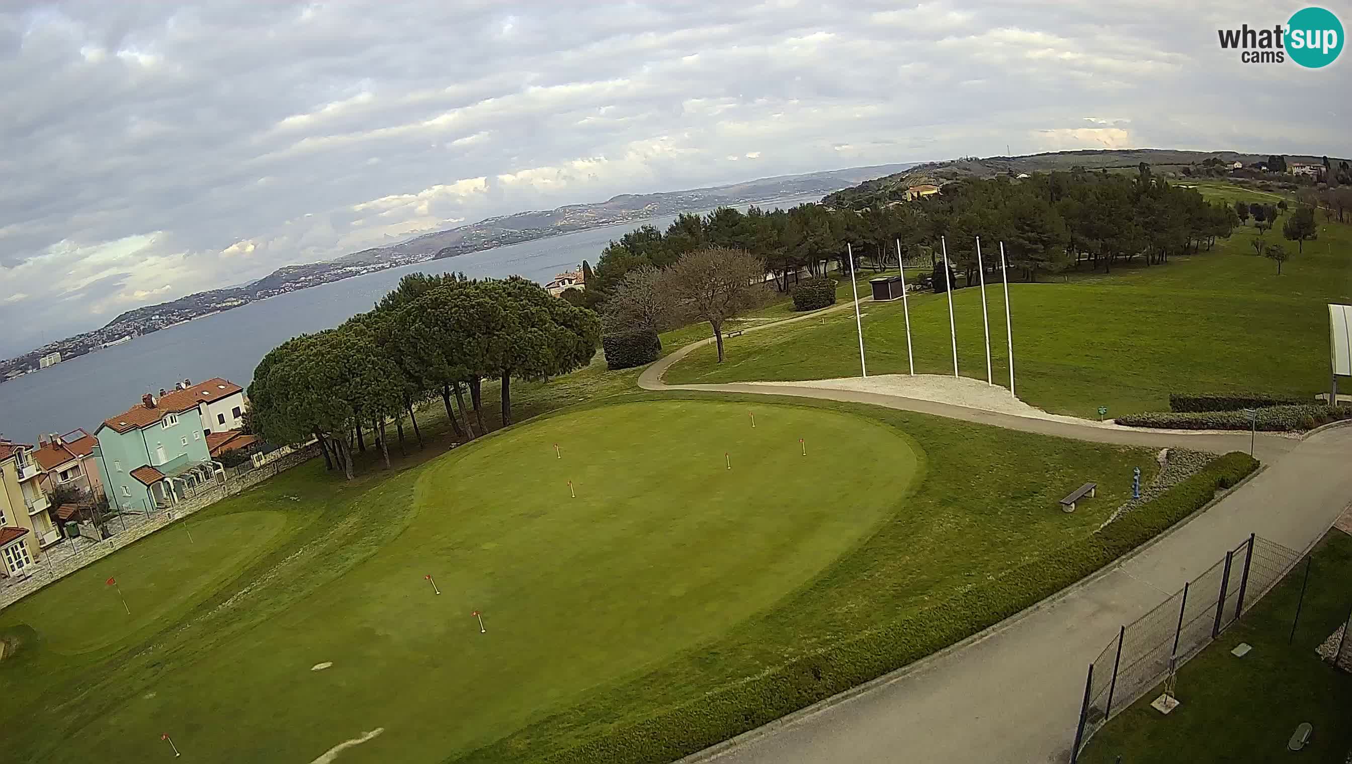 Golf Adriatique Webcam en direct Savudrija – Rezidencija Skiper – Istrie – Croatie