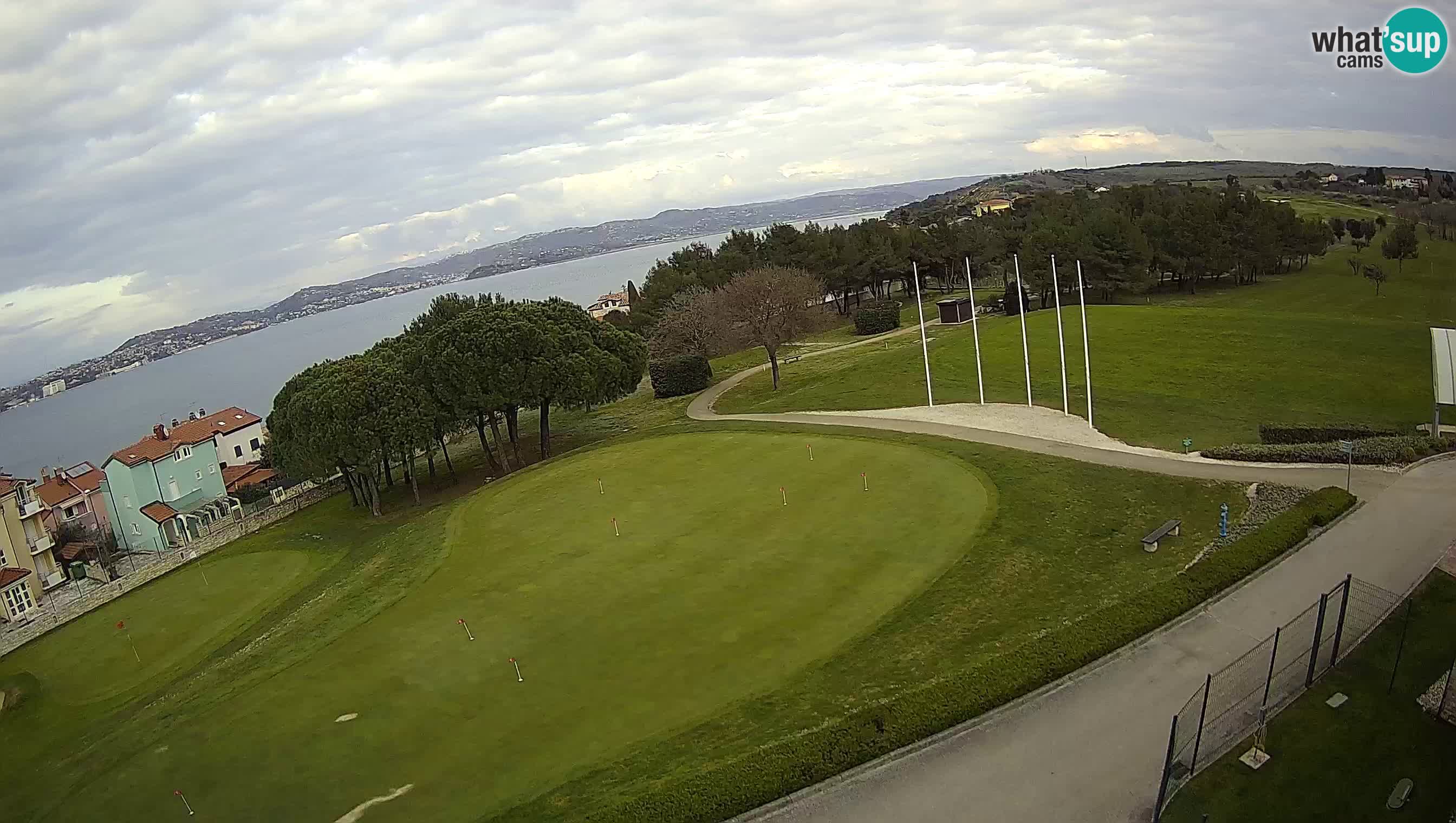 Golf Adriatique Webcam en direct Savudrija – Rezidencija Skiper – Istrie – Croatie