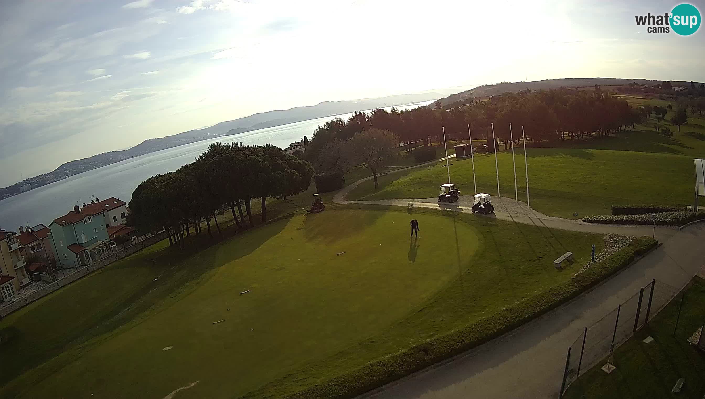 Golf Adriatic Live webcam Savudrija – Rezidencija Skiper – Istria – Croazia
