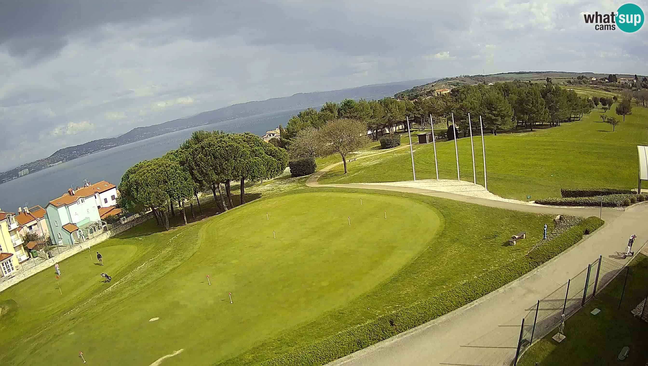 Golf Adriatic Live webcam Savudrija – Rezidencija Skiper – Istria – Croatia