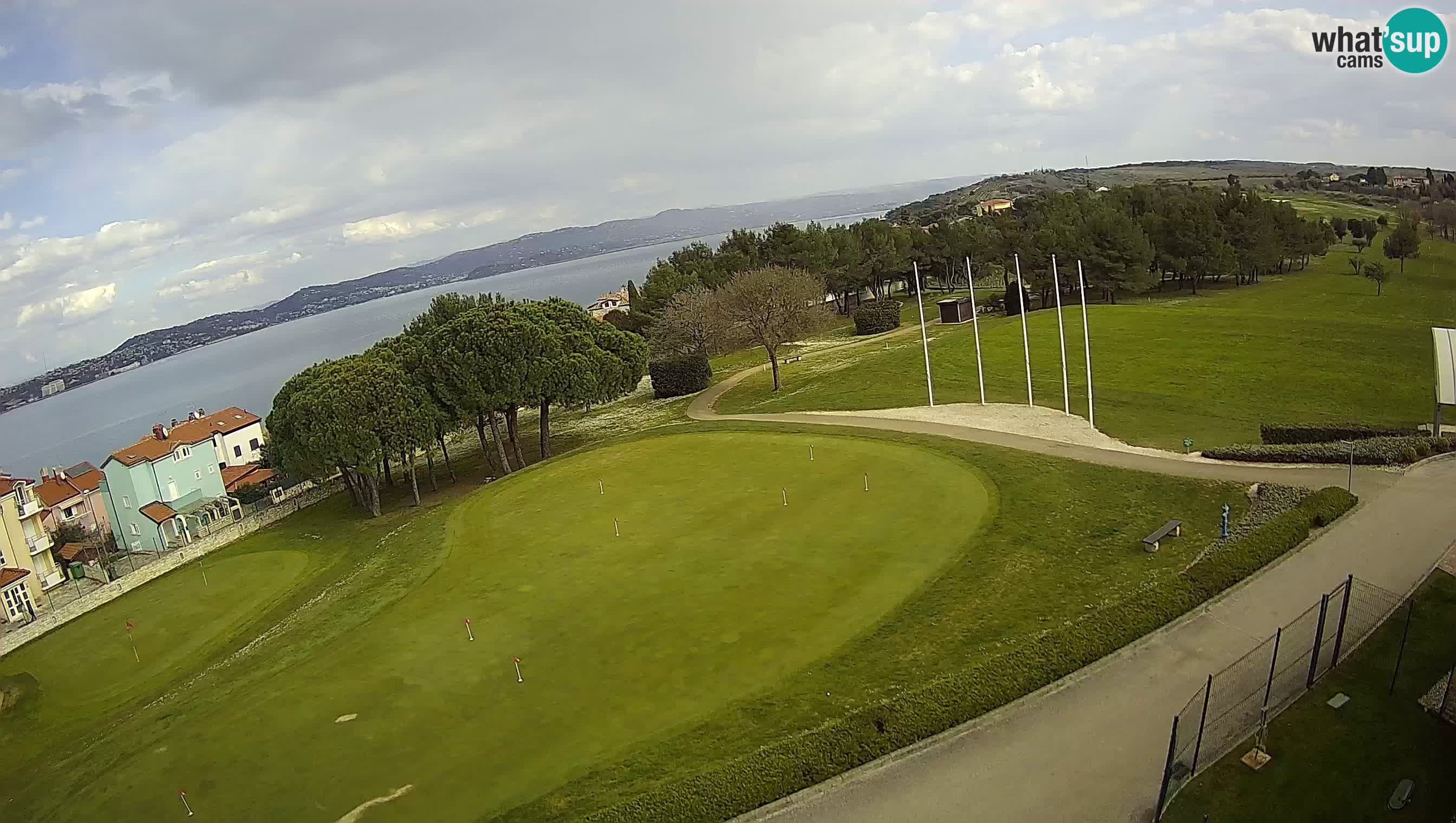Golf Adriatique Webcam en direct Savudrija – Rezidencija Skiper – Istrie – Croatie