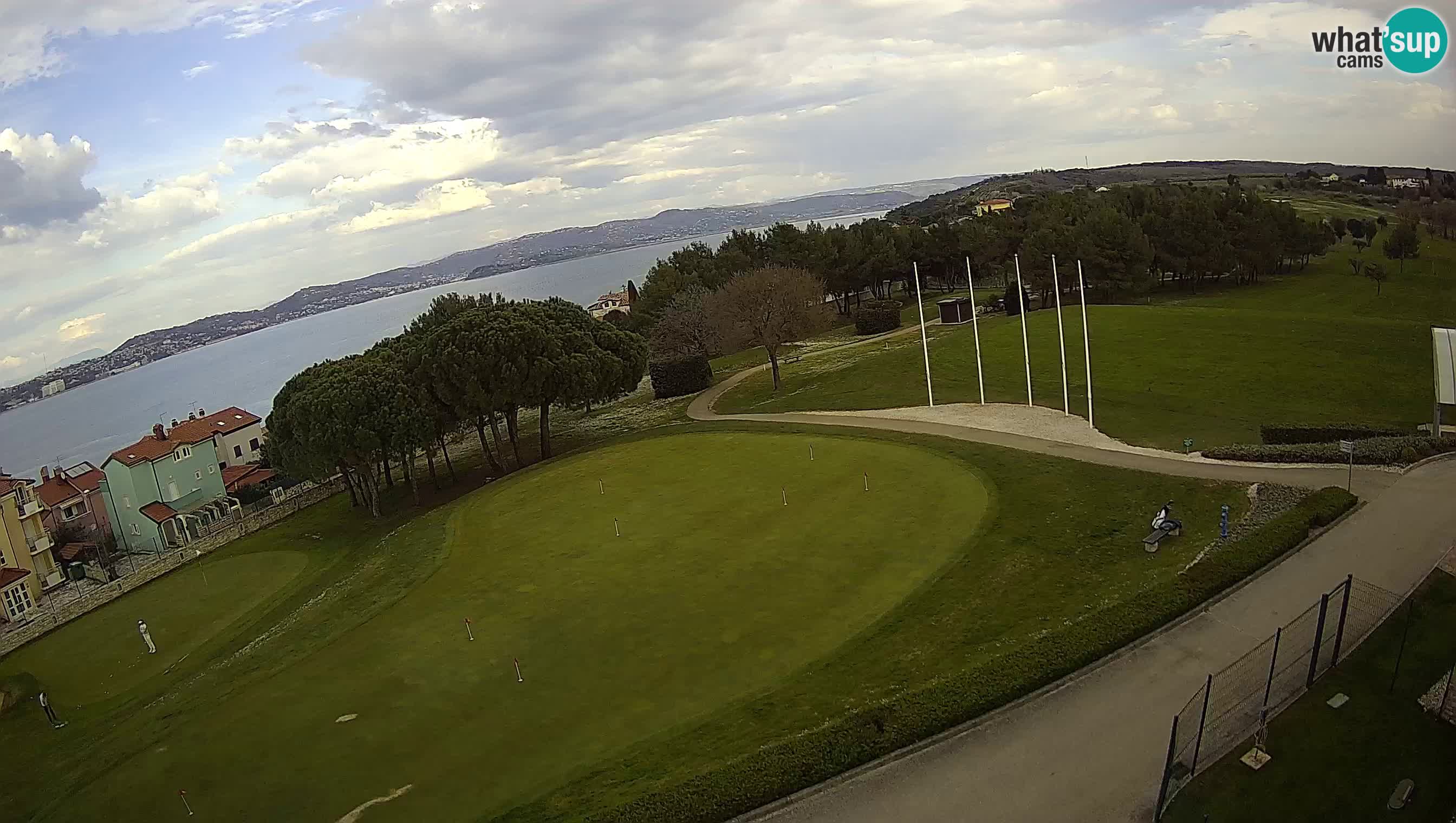 Golf Adriatique Webcam en direct Savudrija – Rezidencija Skiper – Istrie – Croatie