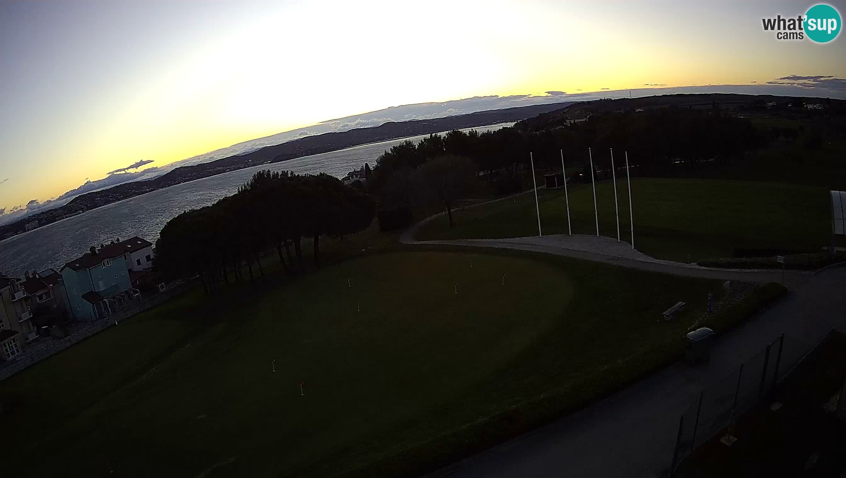 Golf Adriatic Spletna kamera v živo Savudrija – Rezidencija Skiper – Istra – Hrvaška