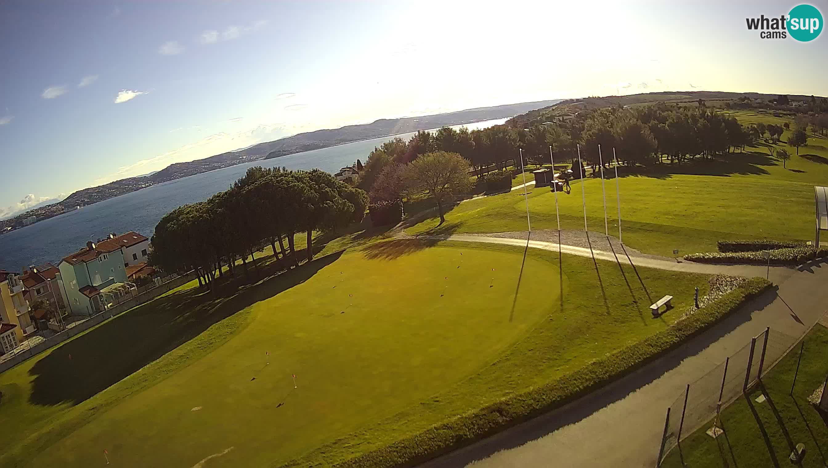 Golf Adriatique Webcam en direct Savudrija – Rezidencija Skiper – Istrie – Croatie