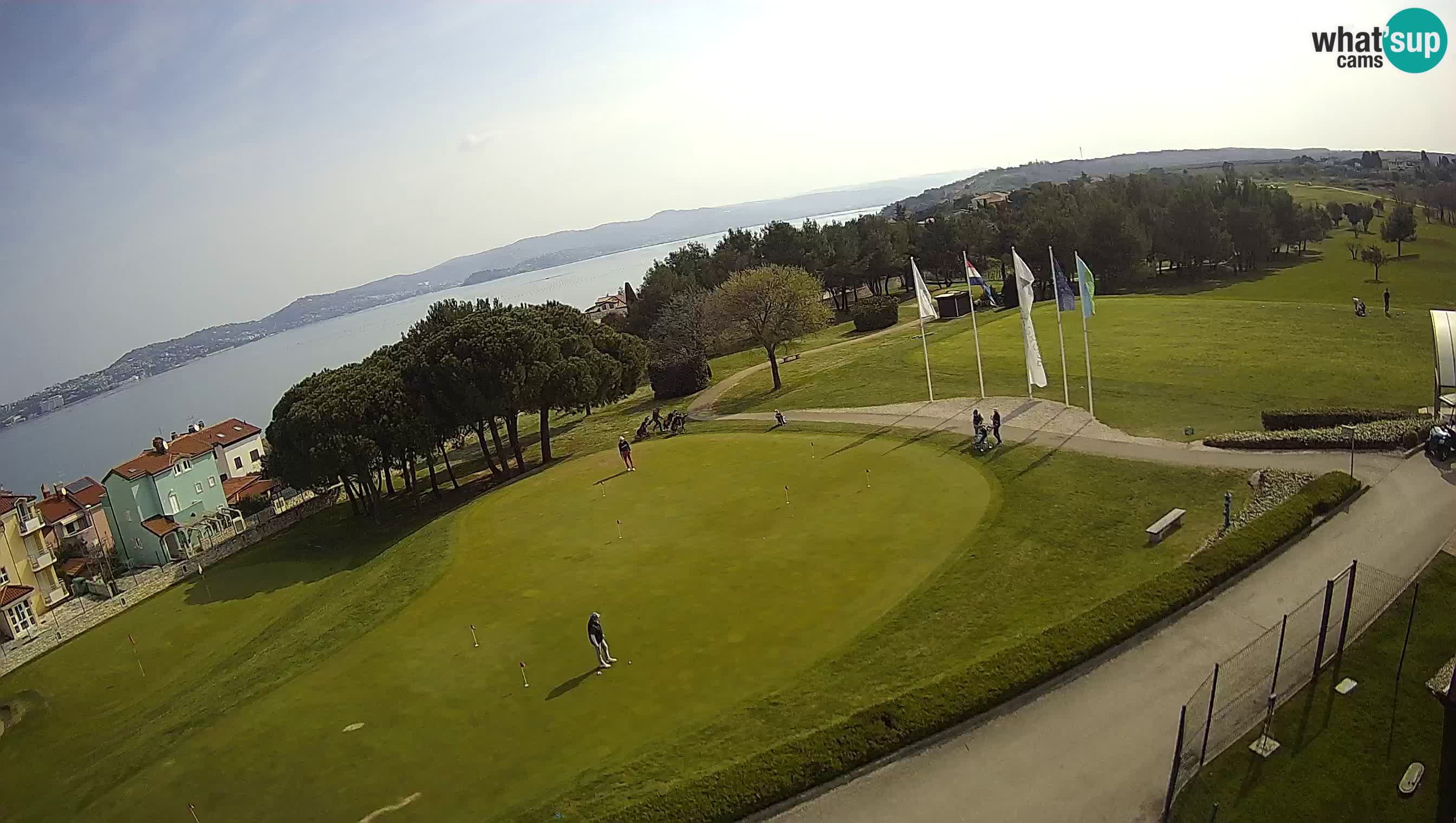 Golf Adriatic Spletna kamera v živo Savudrija – Rezidencija Skiper – Istra – Hrvaška