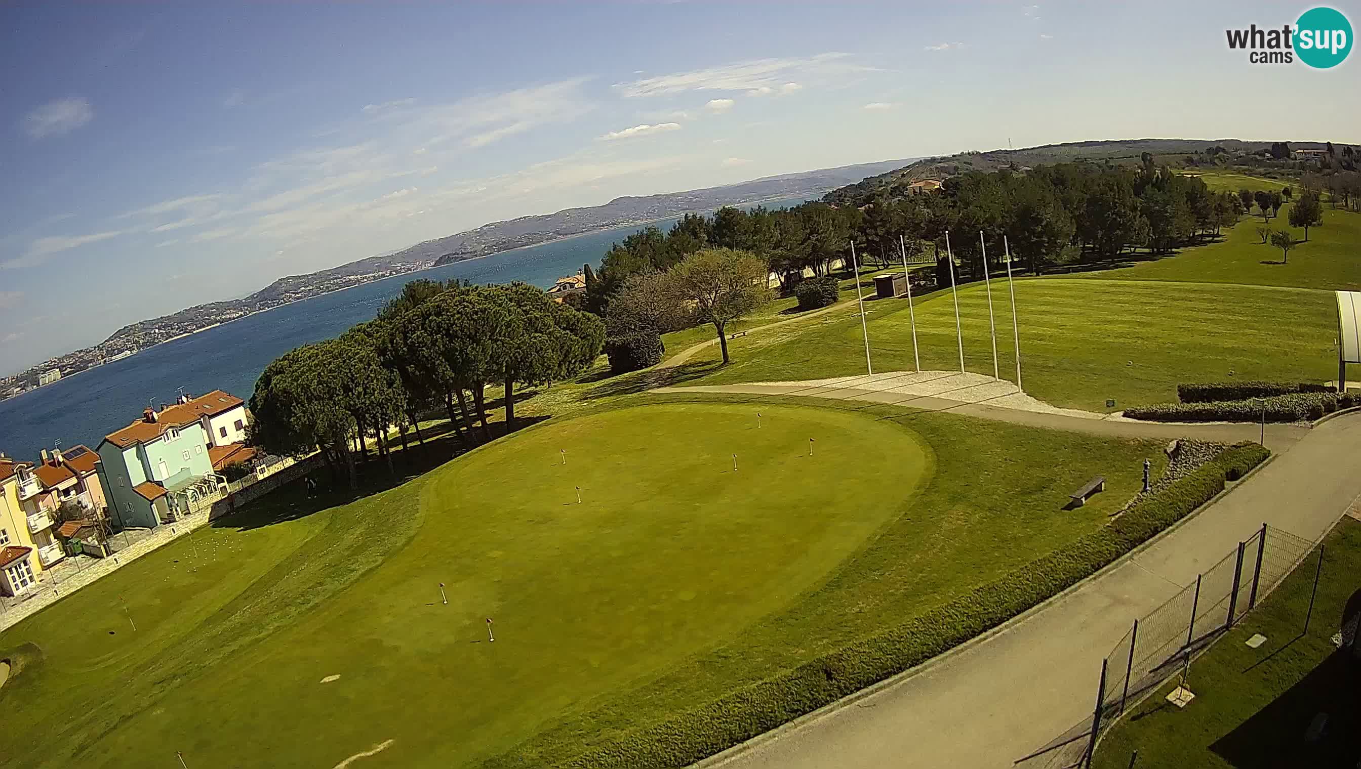 Golf Adriatic Spletna kamera v živo Savudrija – Rezidencija Skiper – Istra – Hrvaška