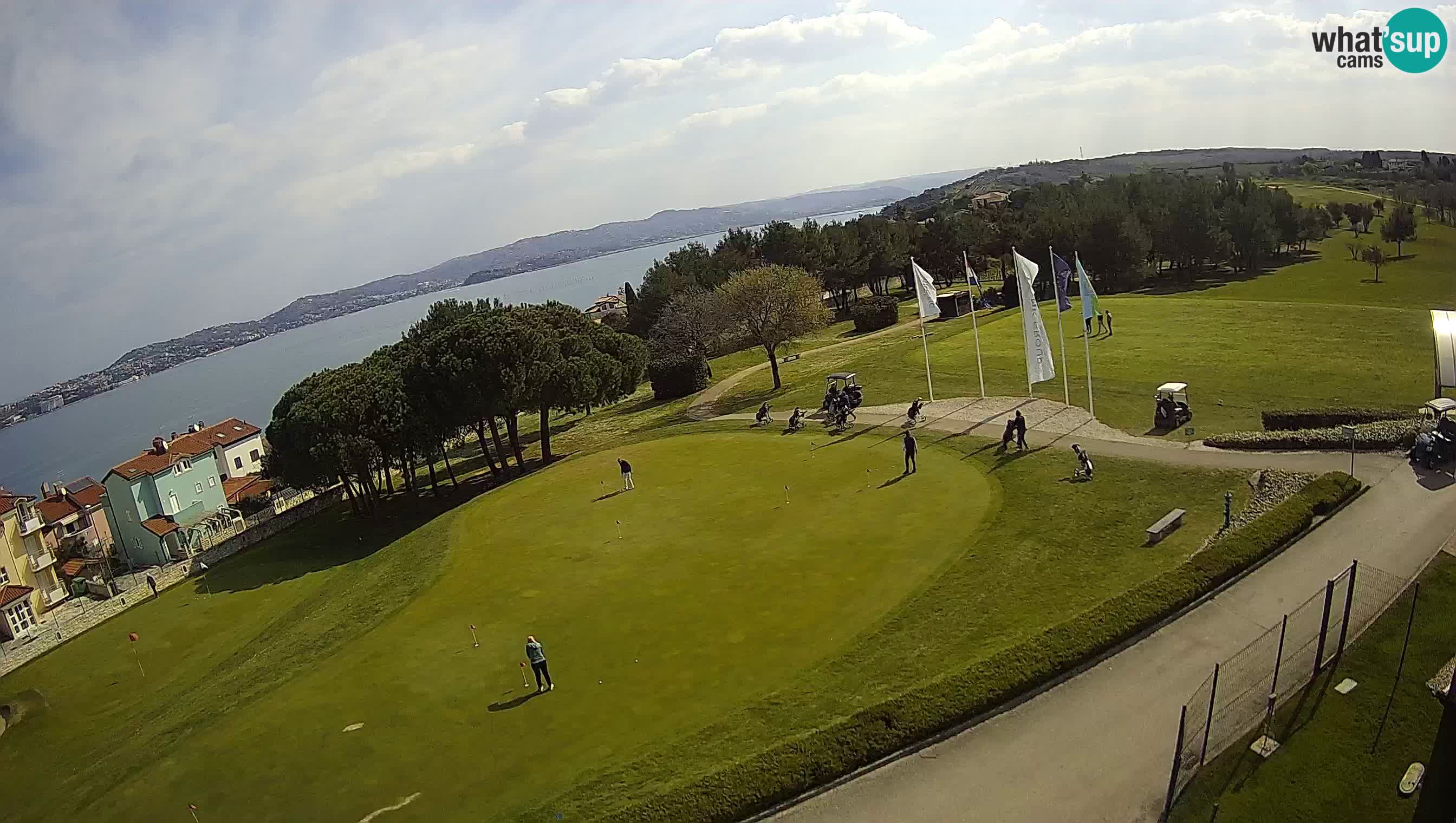 Golf Adriatic Live webcam Savudrija – Rezidencija Skiper – Istria – Croatia