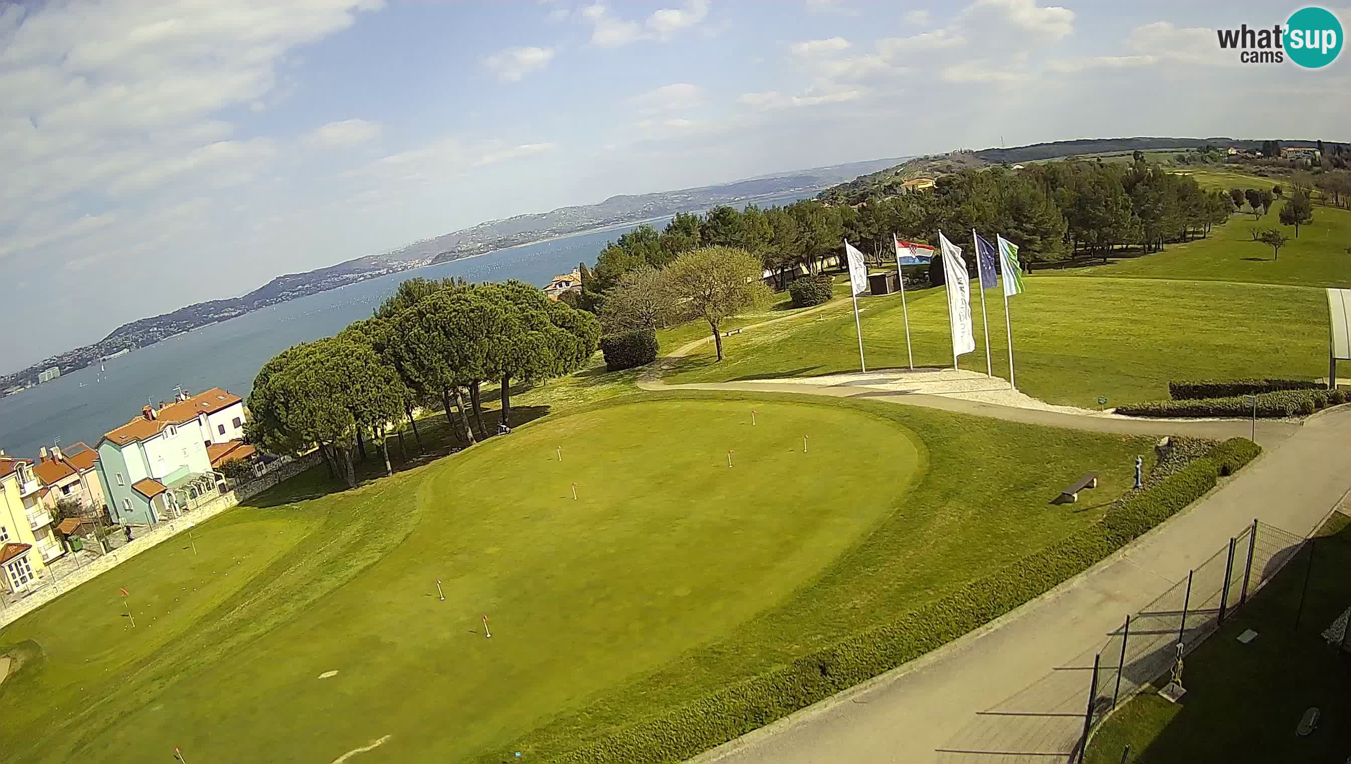 Golf Adriatic Live webcam Savudrija – Rezidencija Skiper – Istria – Croatia