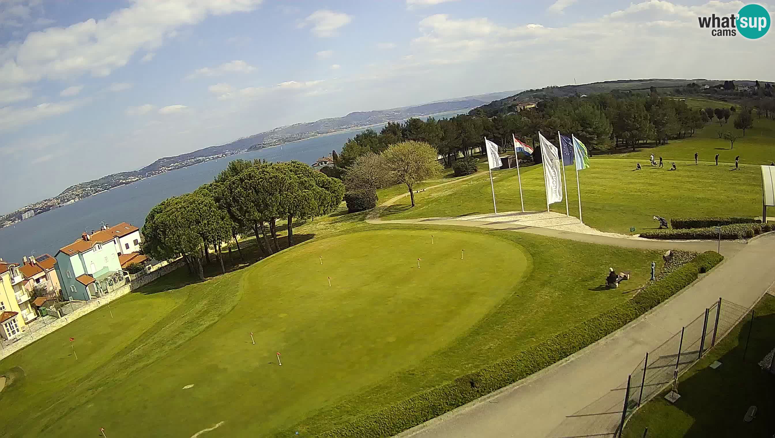 Golf Adriatic Spletna kamera v živo Savudrija – Rezidencija Skiper – Istra – Hrvaška
