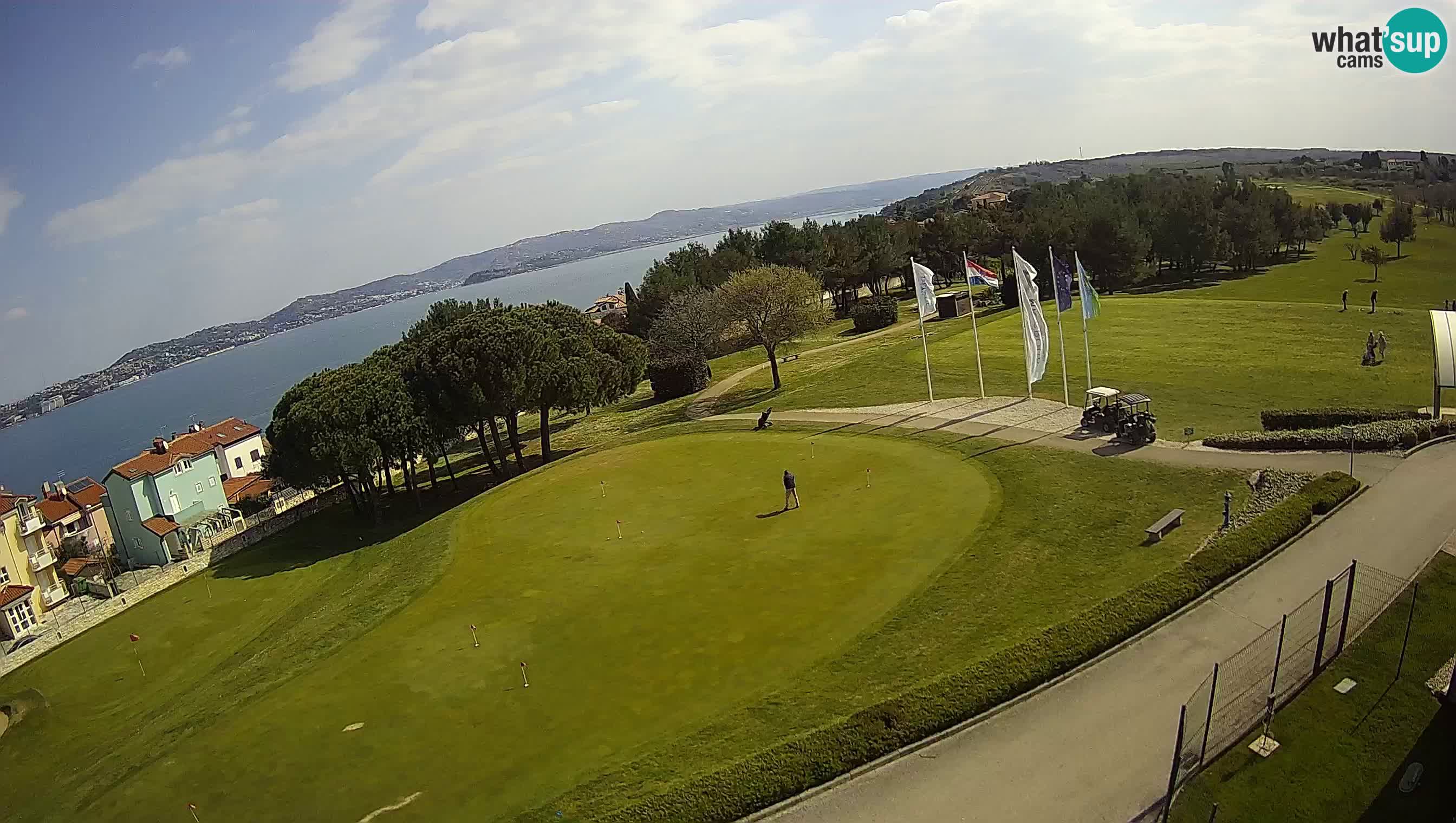Golf Adriatic Live webcam Savudrija – Rezidencija Skiper – Istria – Croatia