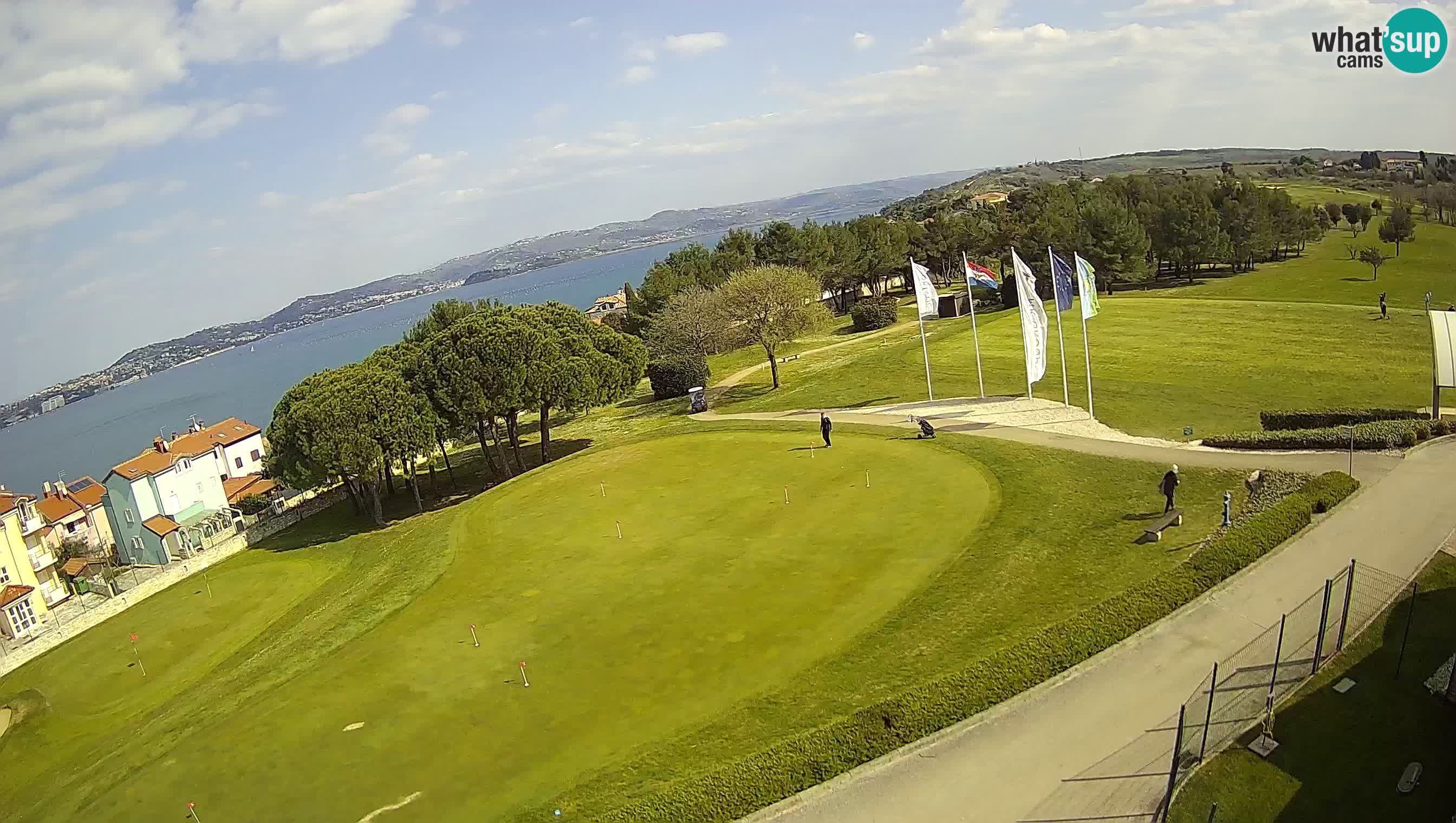 Golf Adriatic Live webcam Savudrija – Rezidencija Skiper – Istria – Croazia
