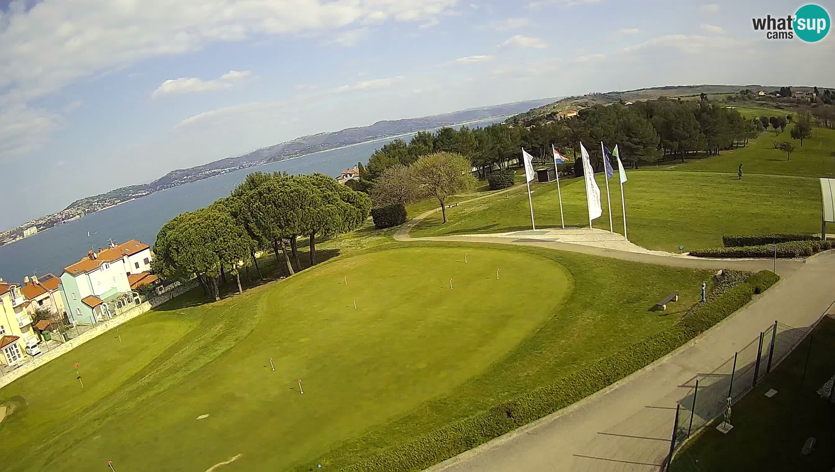 Golf Adriatic Live webcam Savudrija – Rezidencija Skiper – Istria – Croazia