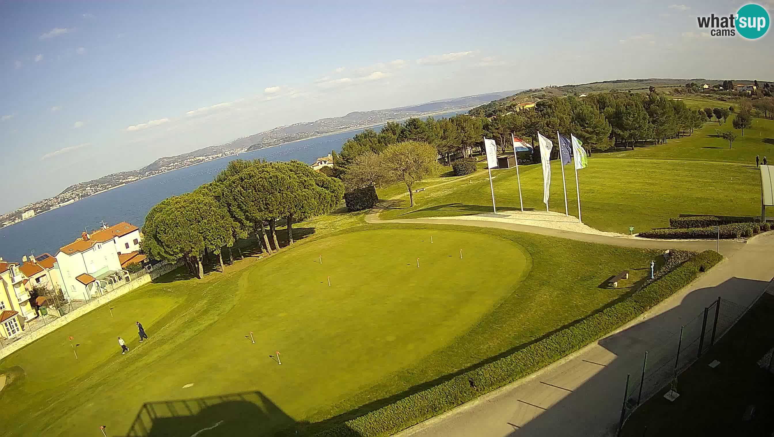 Golf Adriatic Live webcam Savudrija – Rezidencija Skiper – Istria – Croatia