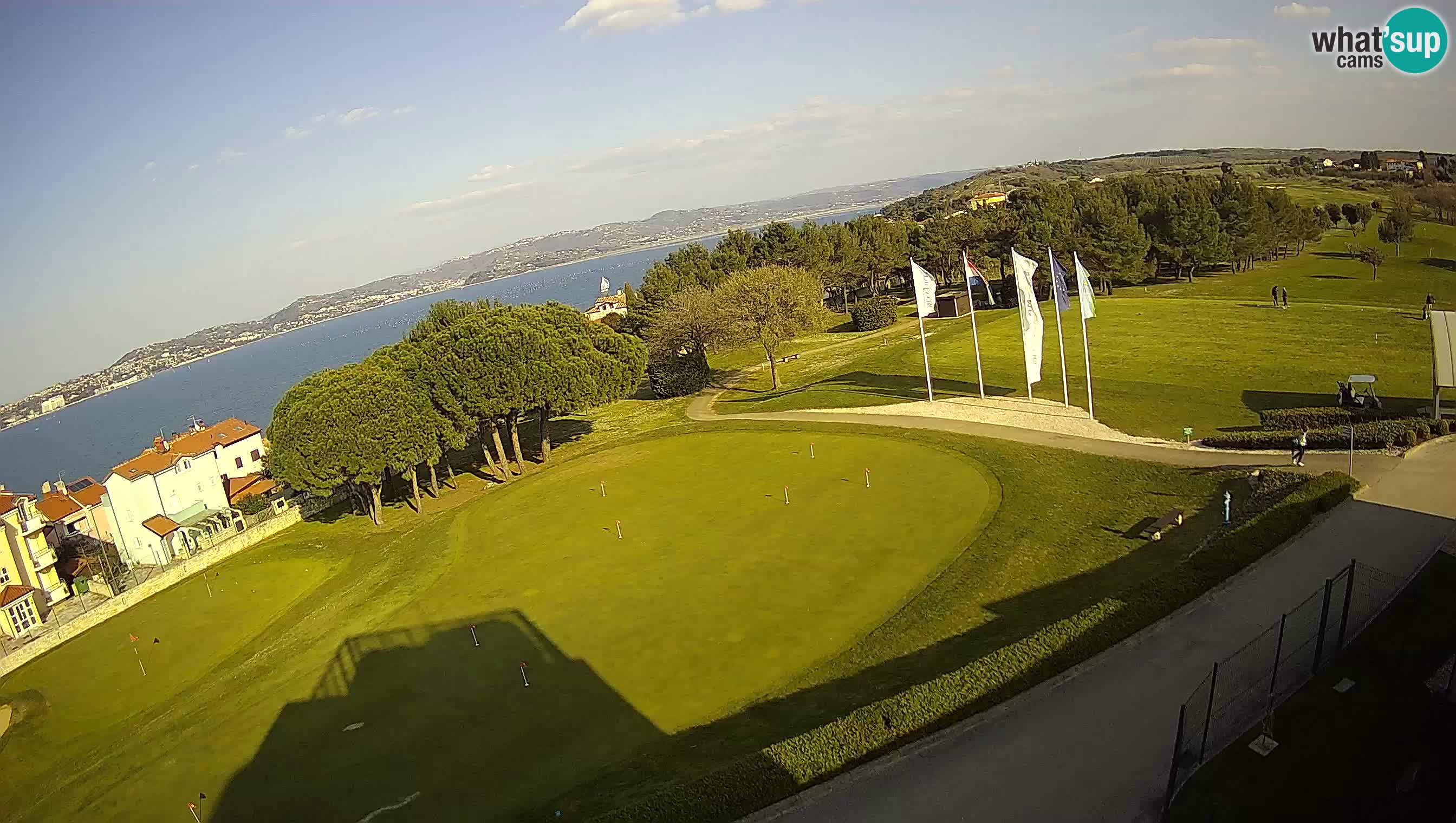 Golf Adriatic Live webcam Savudrija – Rezidencija Skiper – Istria – Croazia
