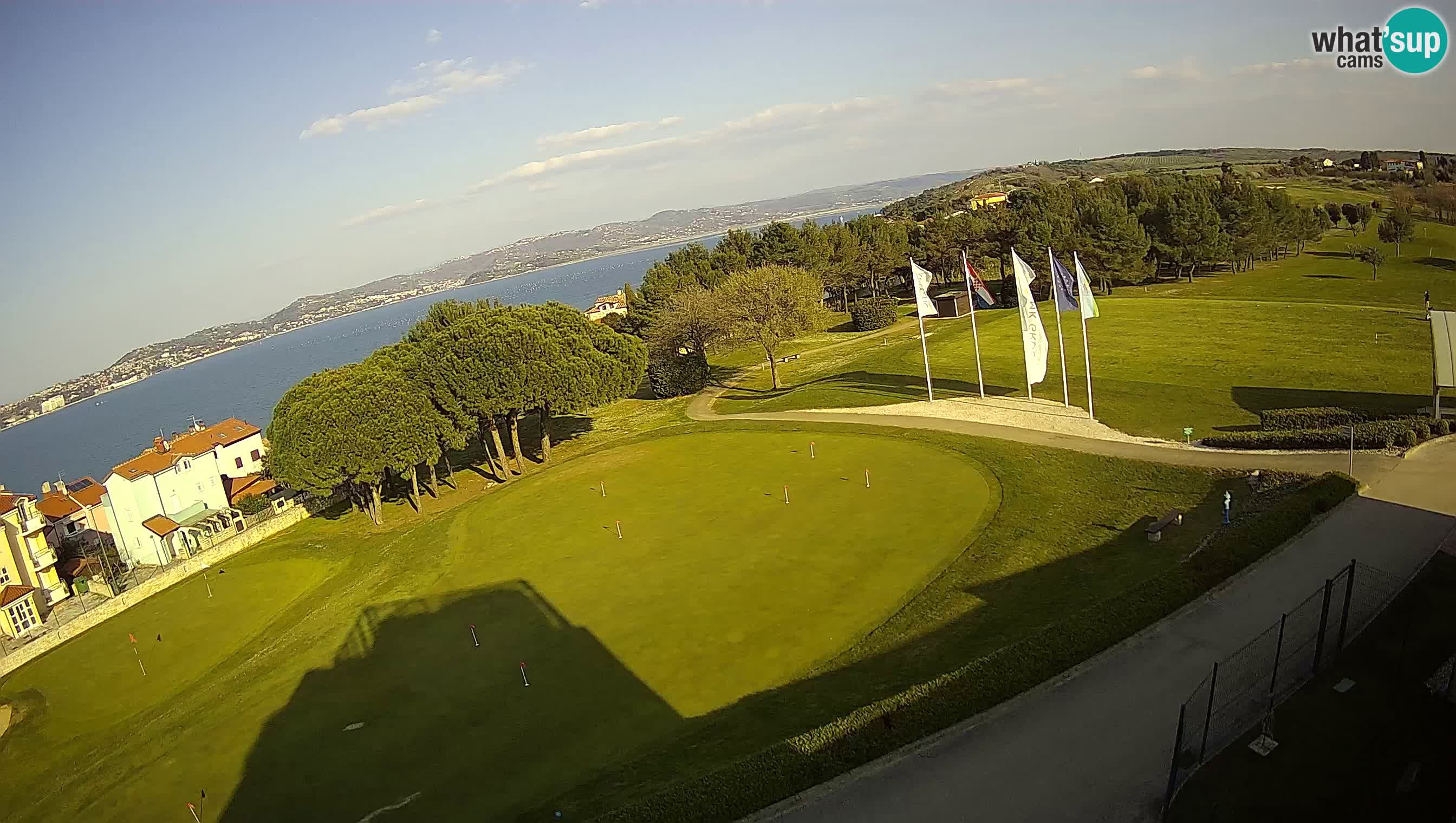 Golf Adriatic Spletna kamera v živo Savudrija – Rezidencija Skiper – Istra – Hrvaška