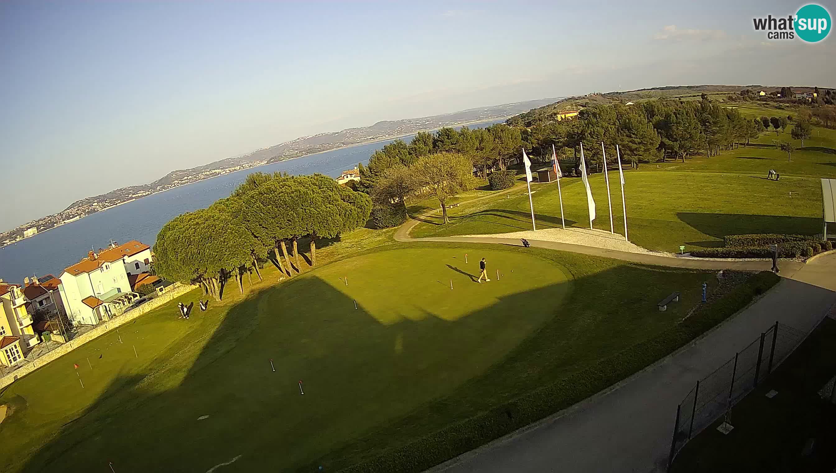 Golf Adriatique Webcam en direct Savudrija – Rezidencija Skiper – Istrie – Croatie